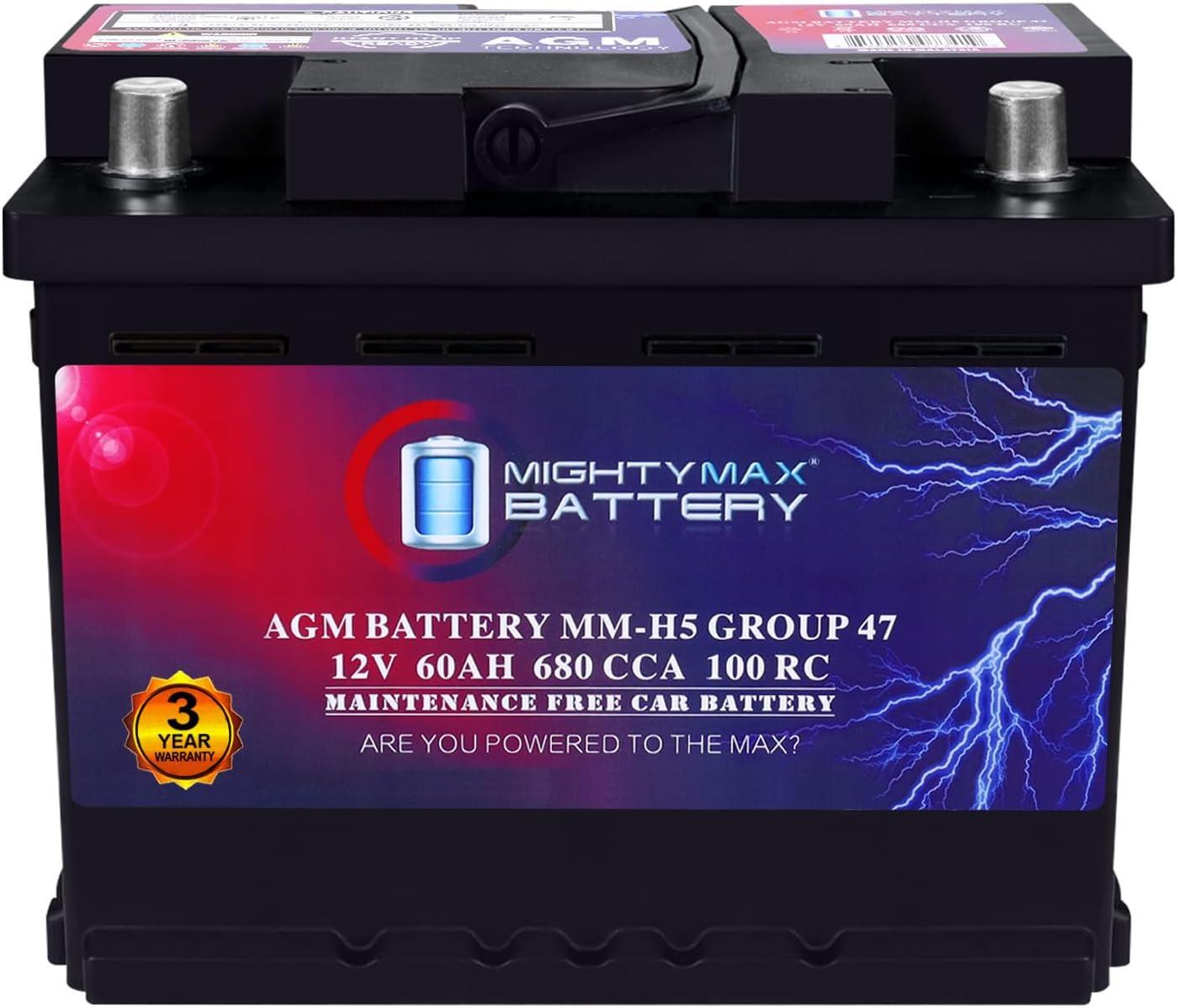 Max vs AGM Battle: Tested Start-Stop 47 60Ah Rechargeable Power!