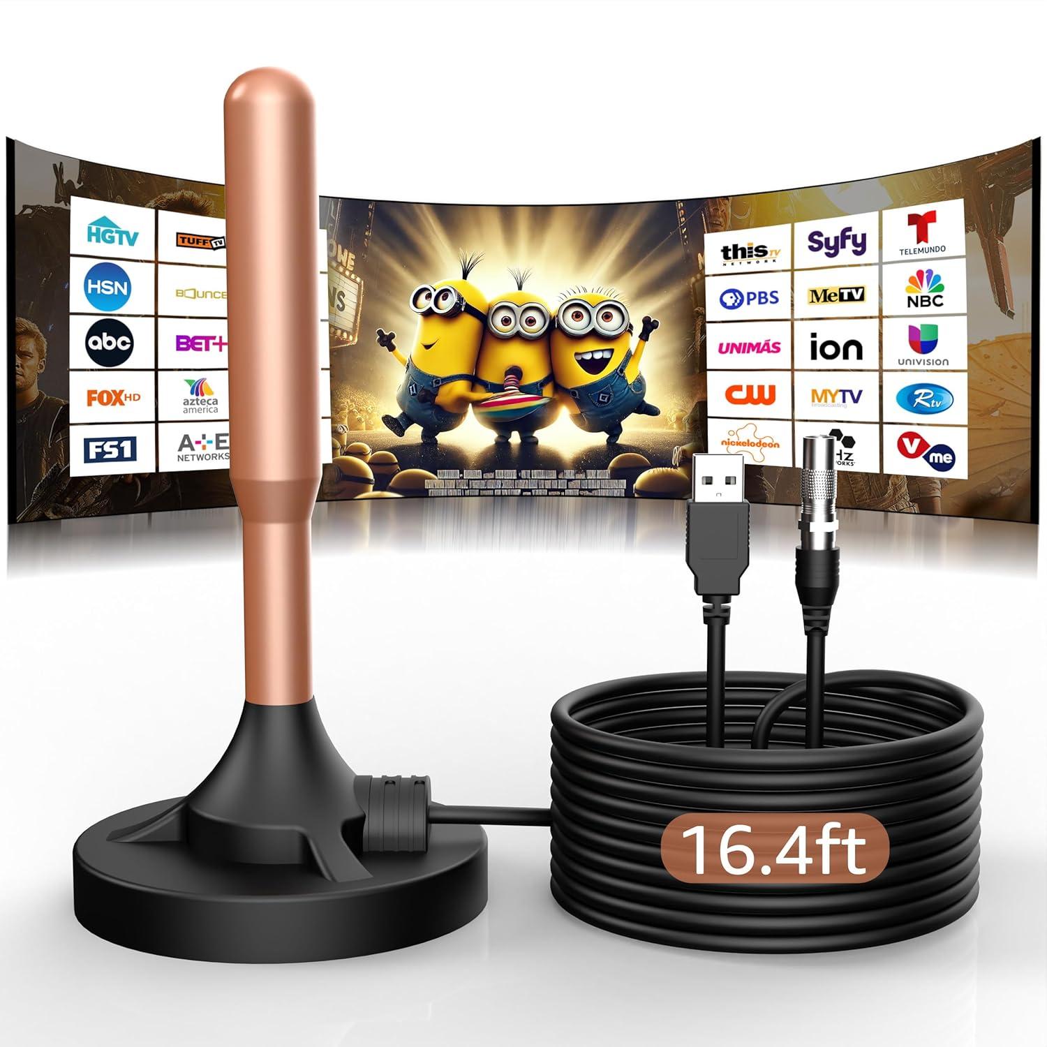 HD Antenna Showdown: Tested 1600+ Mile Range, 4K Support… Plus Amplifier Boost!