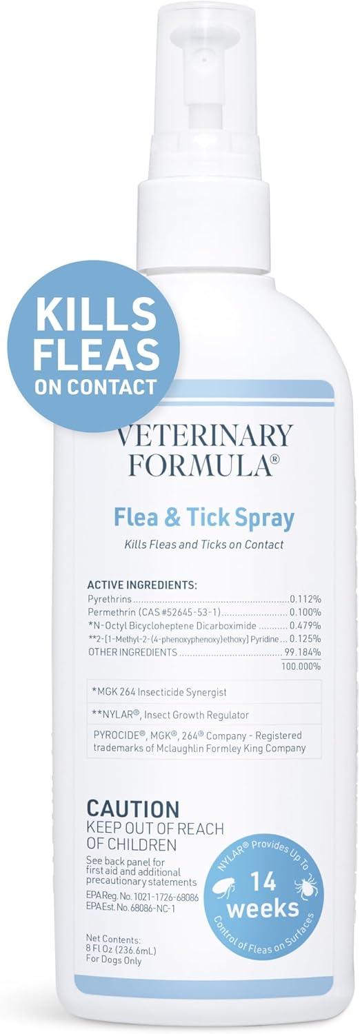 Flea Spray Showdown: Tested Formula Kills Fleas & Stops Eggs… For Seasons!
