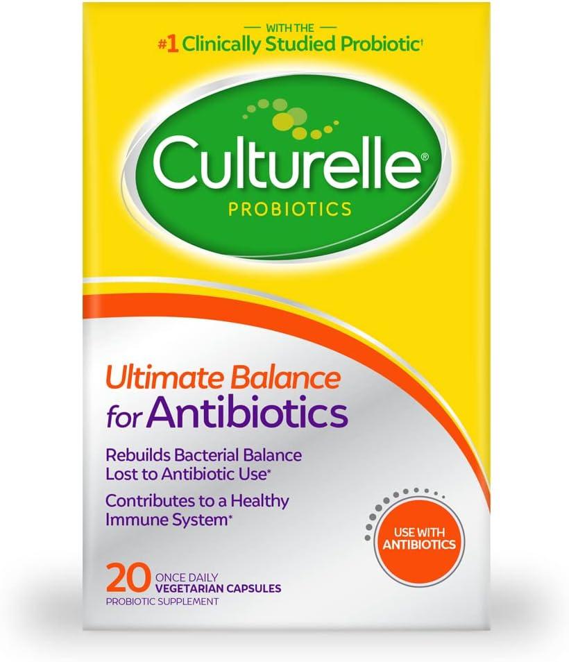 Culturelle vs. Antibiotics: Tested Probiotic Restoration for Gut Health
