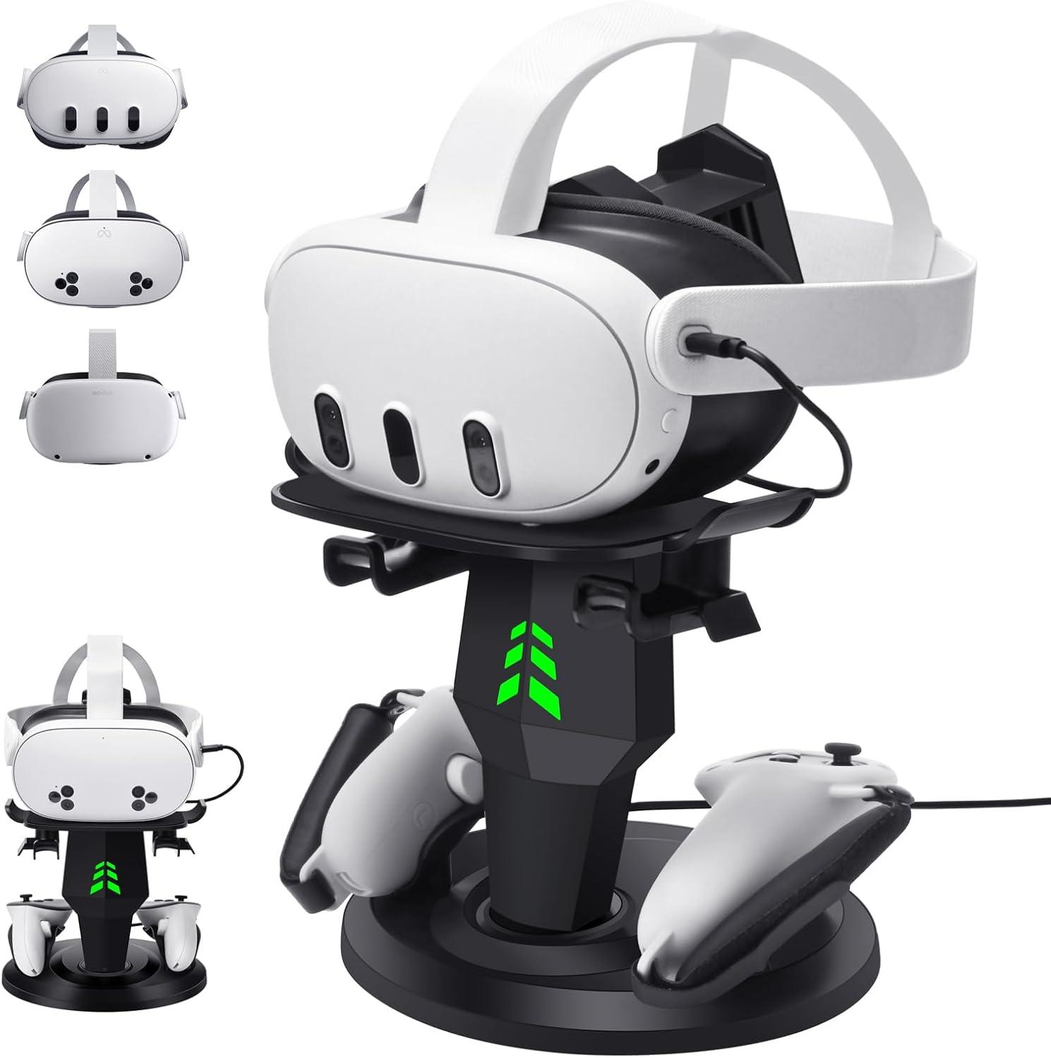 Versus Stand: Tested Meta Quest Charger Dock Showcases Cover Fit