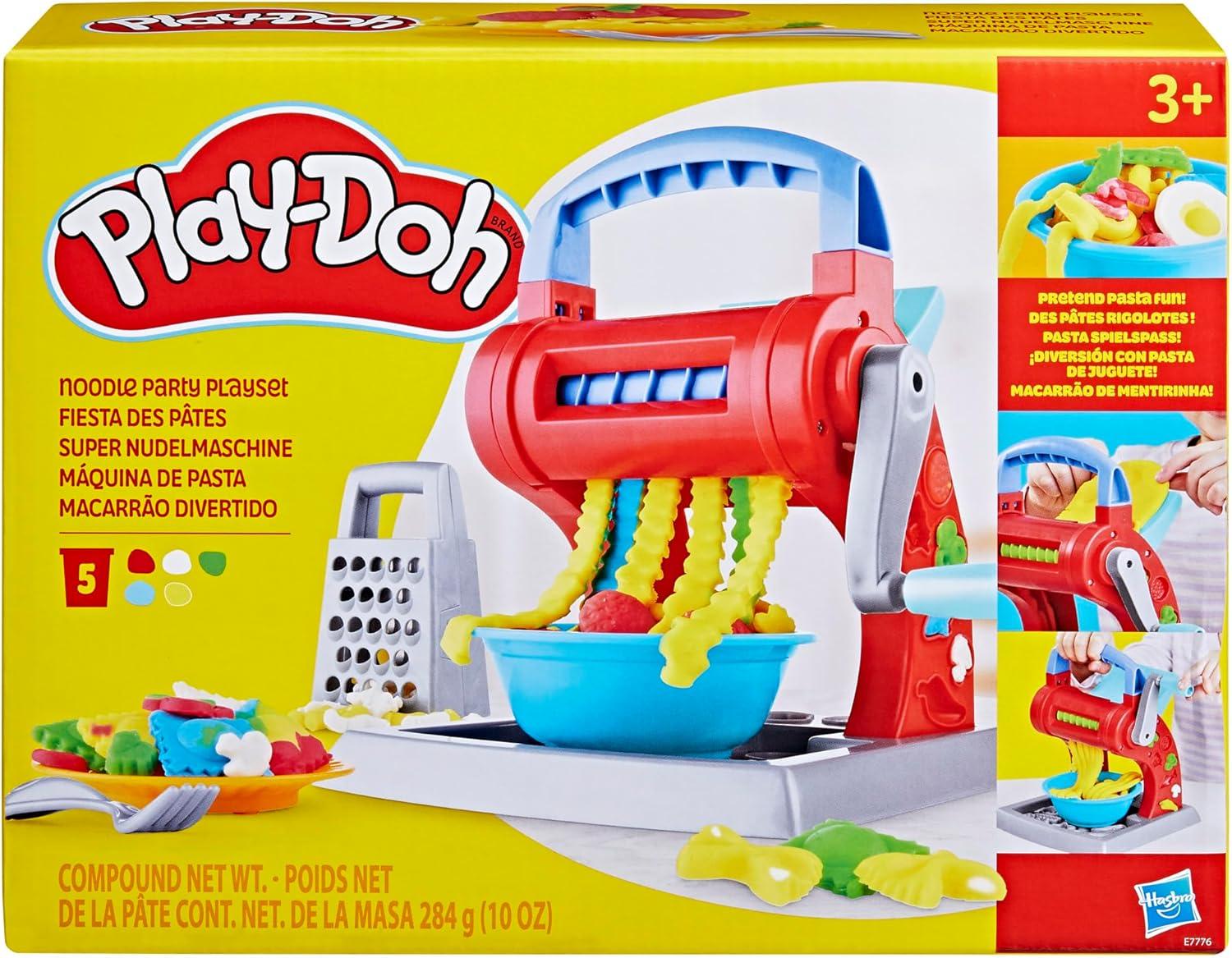 Play-Doh Noodle Party: Surprising Non-Toxic Fun Compared... Ages 3+ (Amazon Exclusive)