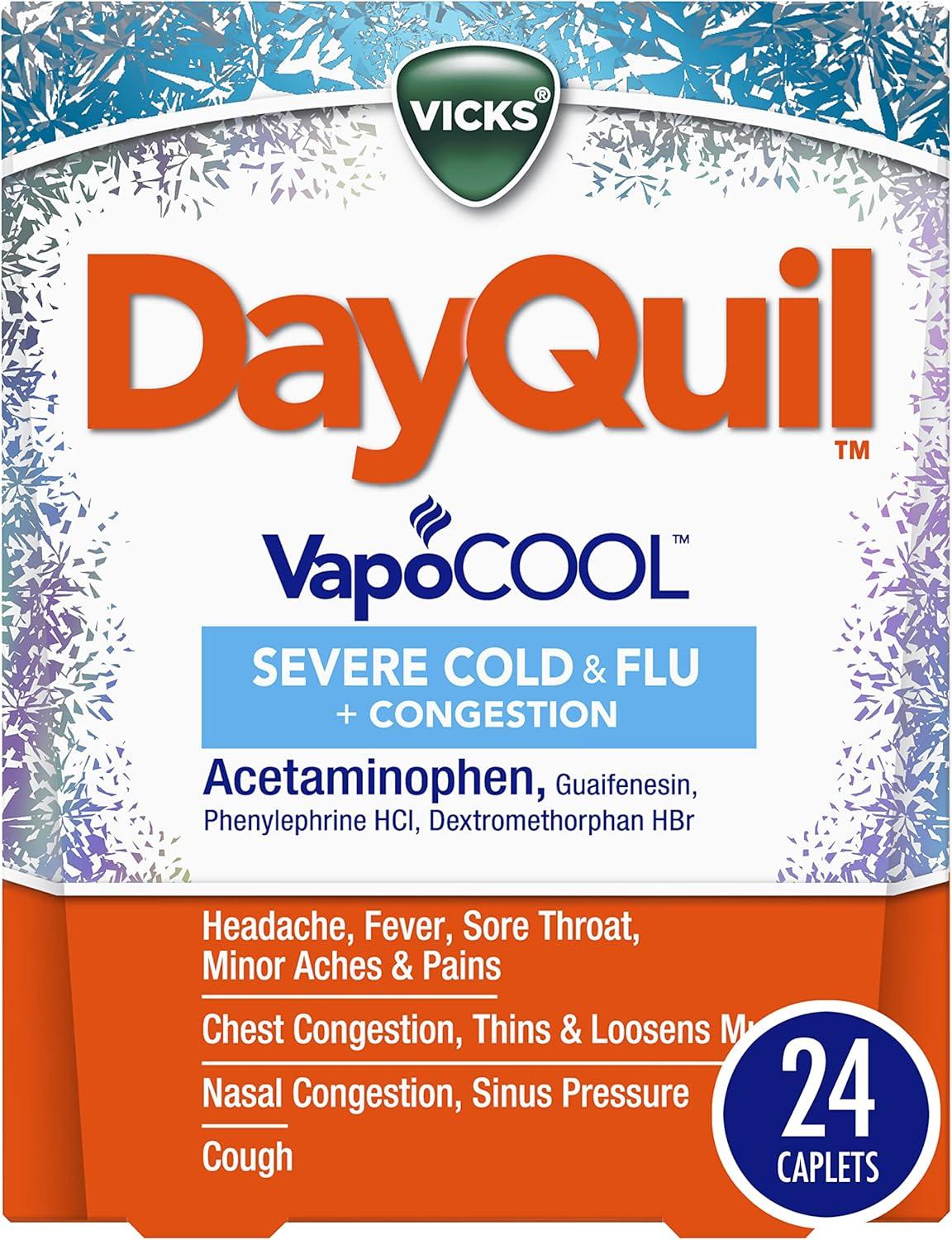 Severe Cough Relief Showdown Tested: Vicks DayQuil vs. VapoCOOL Flu Relief... Which Wins?