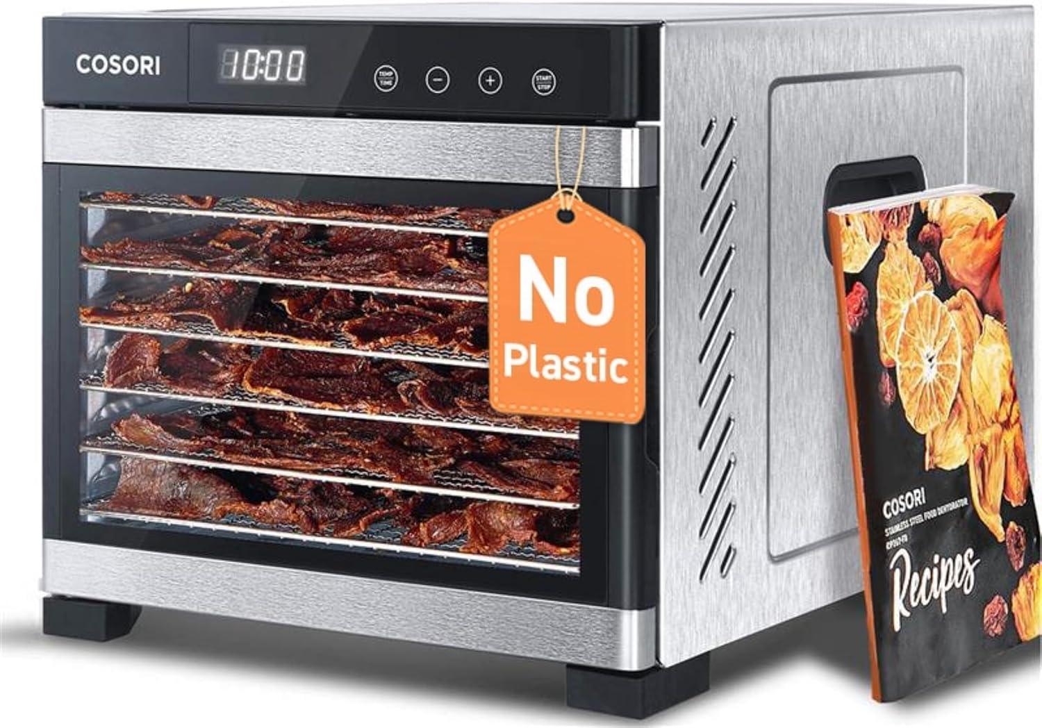 COSORI Dehydrator vs 480W: Bigger Space, 600W Power, Tested Dryers Reviews