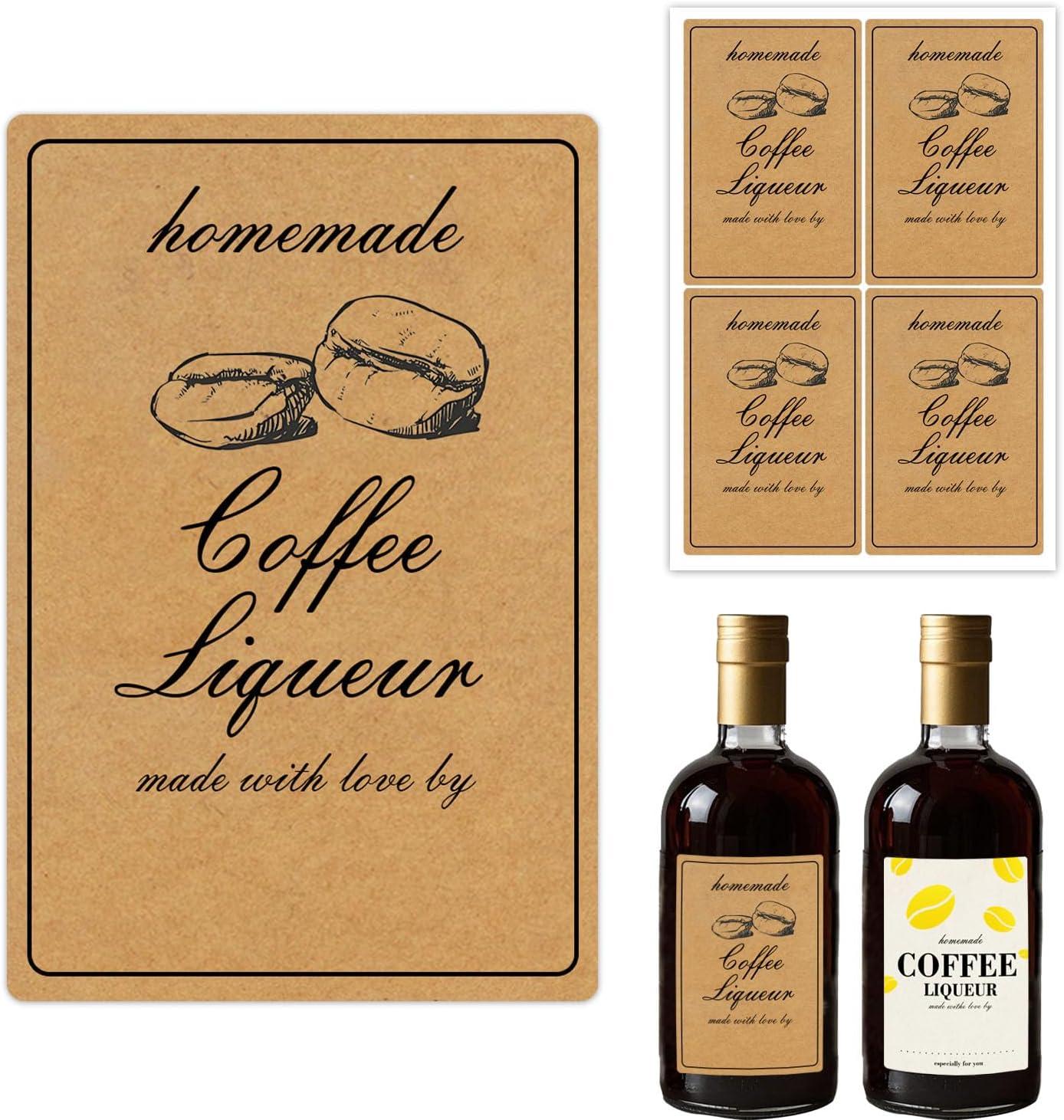 Homemade Coffee Liqueur Labels: Tested Crafted Stickers Showdown