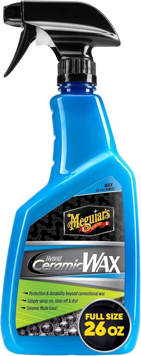 Meguiar’s tested spray wax versus superior SiO2… car care insight!