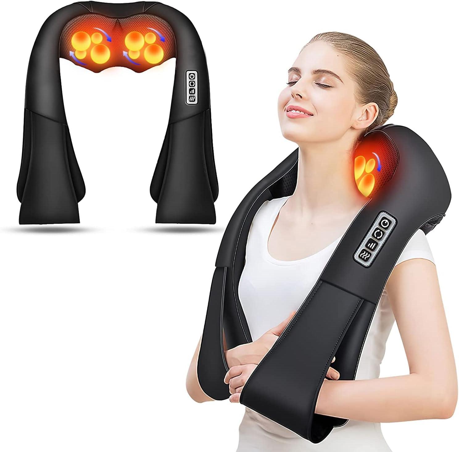 Compared Shiatsu Back Massager: Deep Kneading vs 4D Heat Showdown… Dad’s Perfect Gift