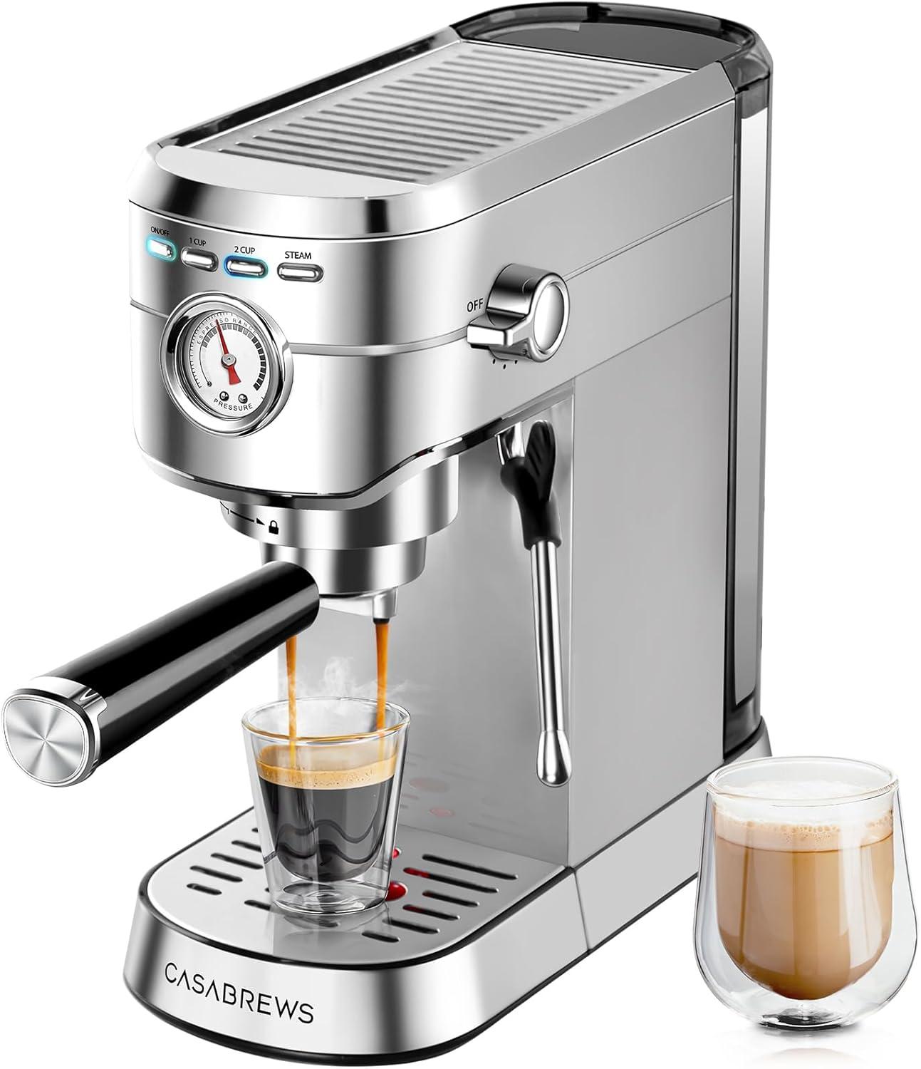 Compact Steamed Milk tested: CASABREWS vs. Trendy Trend... Sensors Stripped!