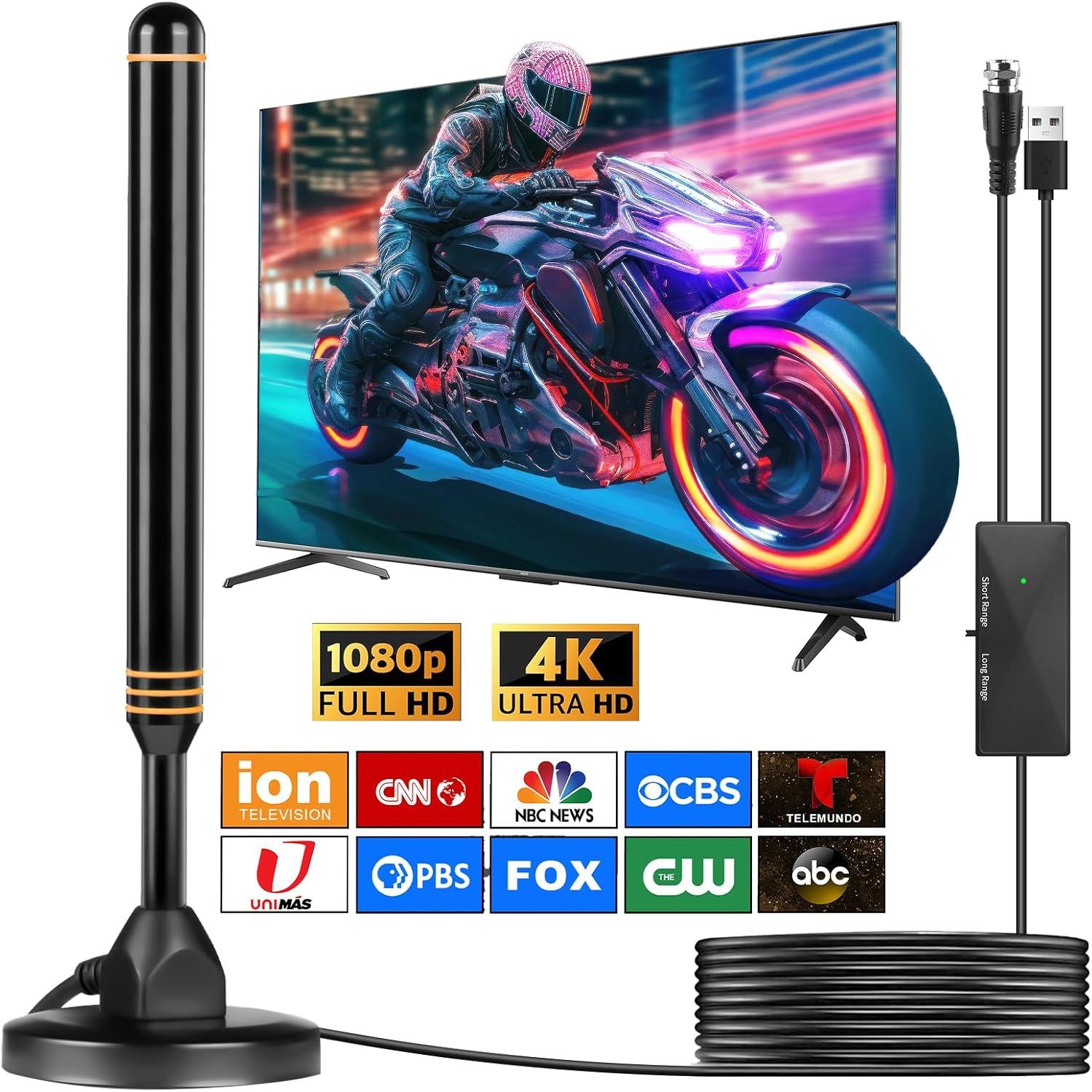 Long-Range Antenna Showdown: HD, Amplified, Tested—Get Local Channels!