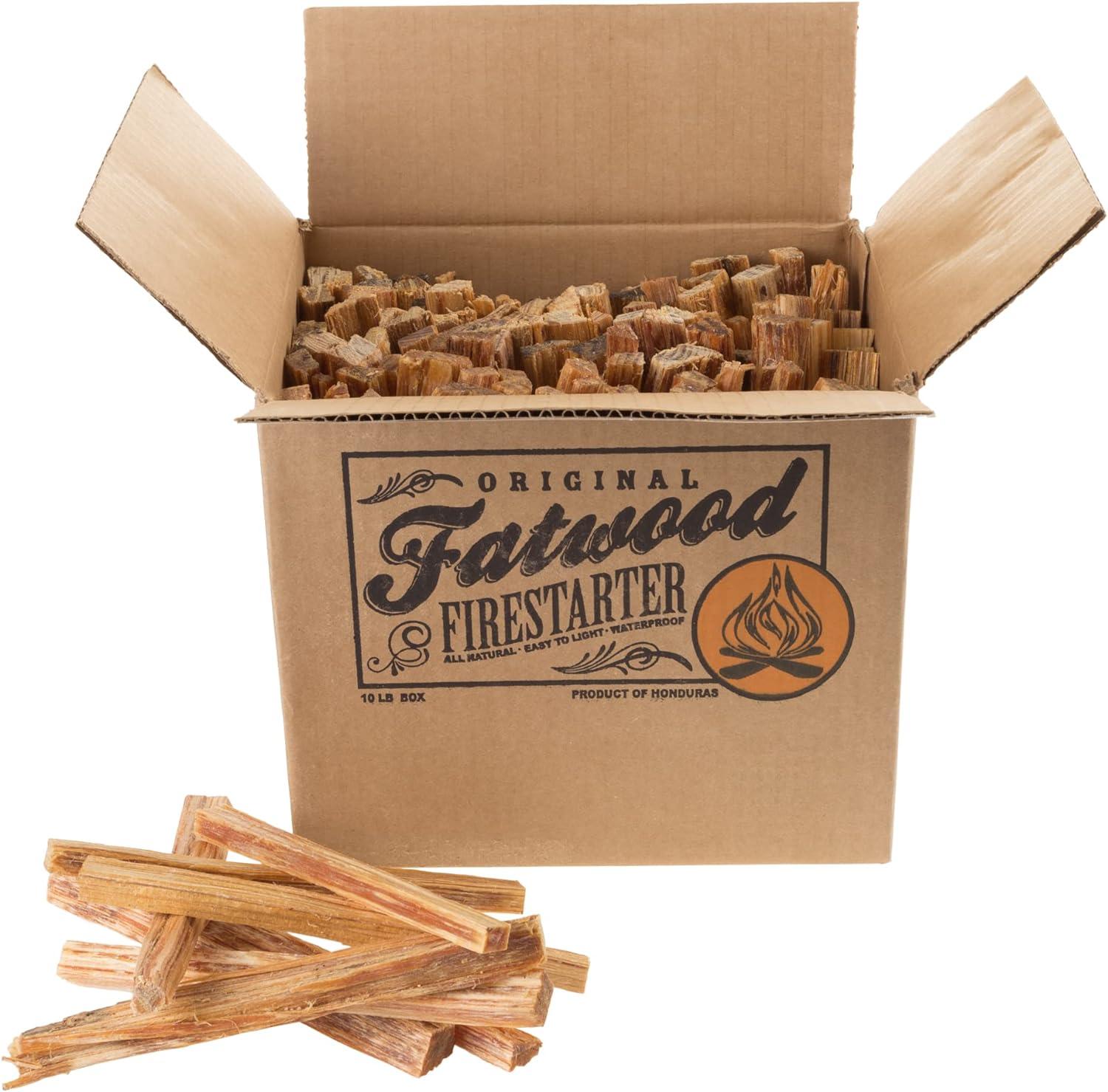Natural Fatwood Sticks Tested: Indoor/Outdoor Fire Starters Unboxed... Pure Garden Wins!