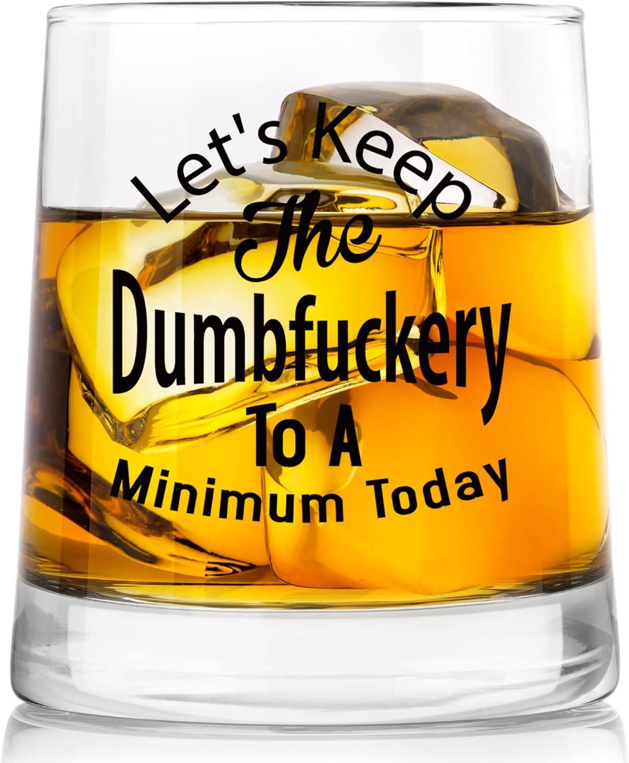 Funny Whiskey Glass Gift: Tested Fun Edition...Unique & Versatile analysts