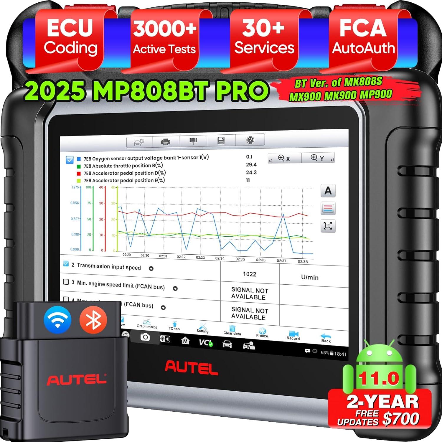 MP808BT vs MP900: Tested Tech, ECU Coding, Surprising Insights for авто diagnostics