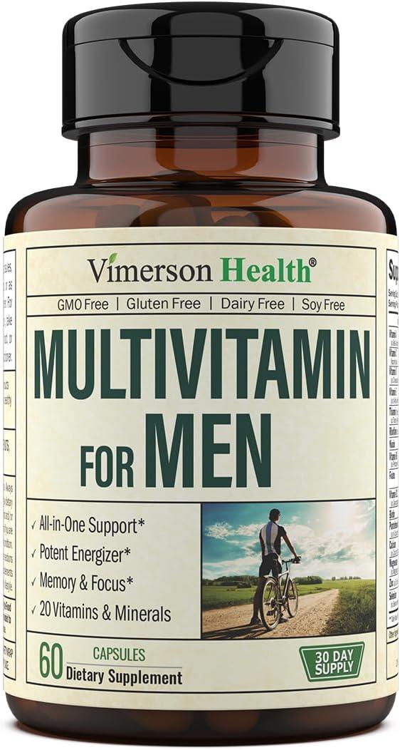 Multivitamin Showdown: Compare Mens Essentials Tested For Energy, Focus…60 Caps!
