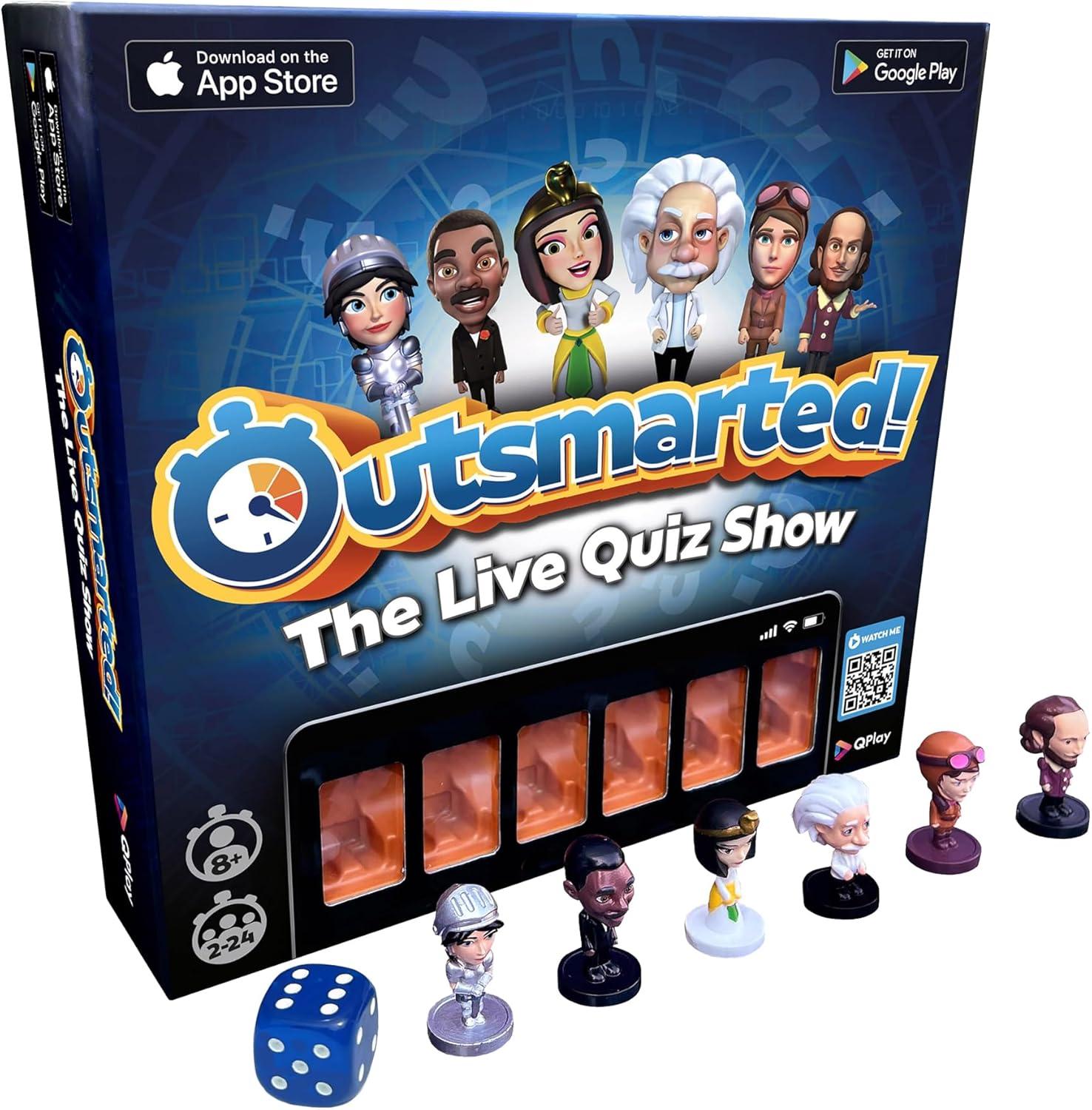 Outsmarted Showdown: Tested Remote Board’s Quizzes, Live Fun... Ages 8 Up!