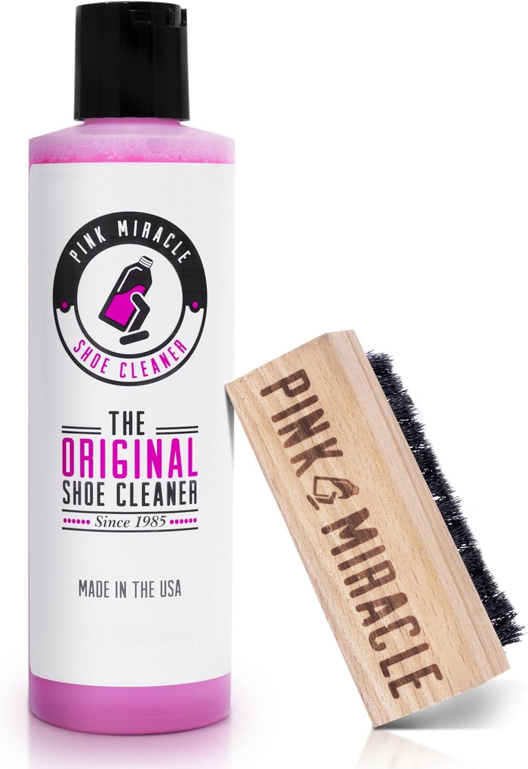 Pink Shoe Kit Versus Direct Clean: Shocking Results... Leather vs. Nubuck Who Wins?
