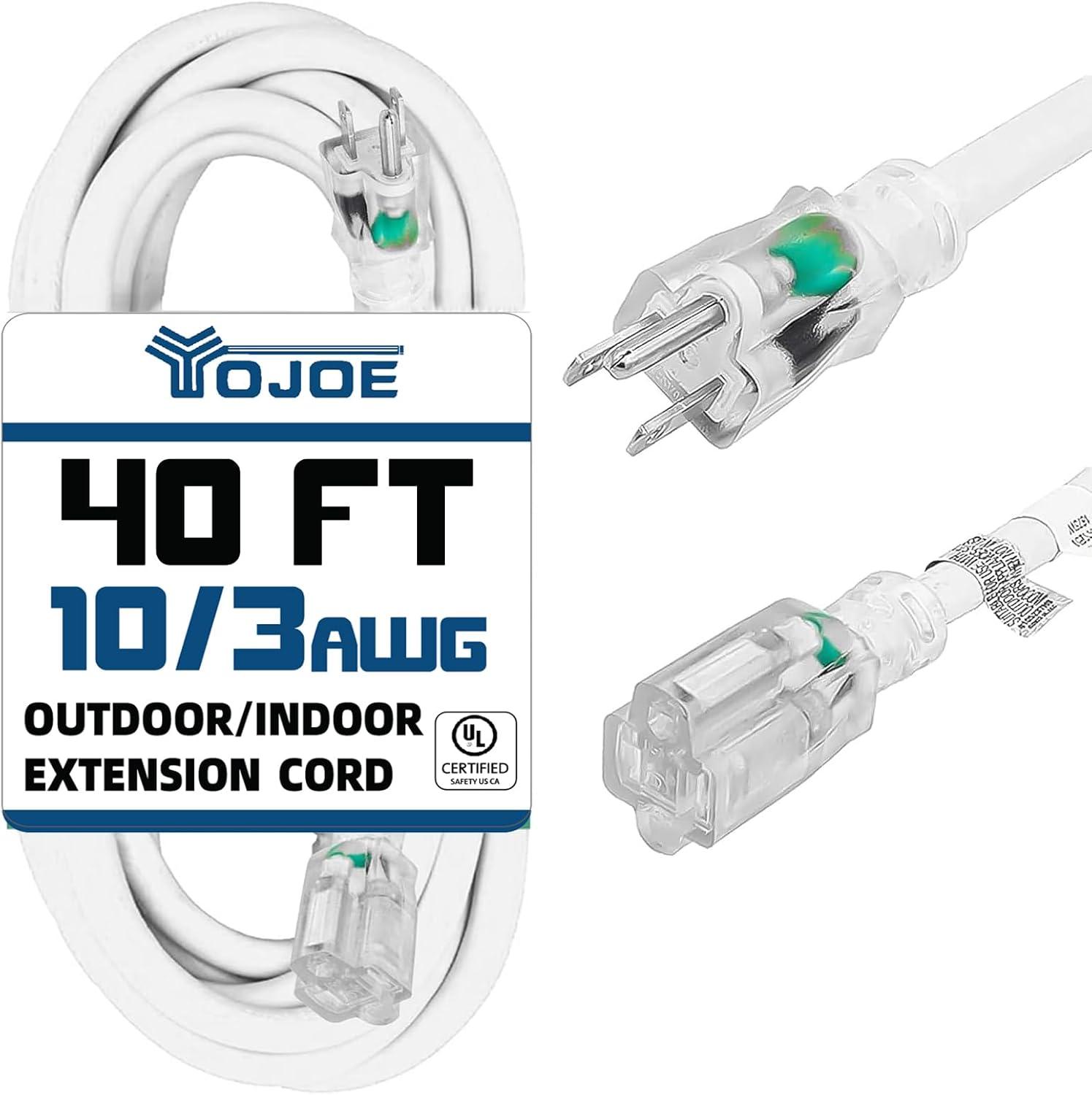 YoJoe Extension Cord: Outdoor Power Tested for Durability
