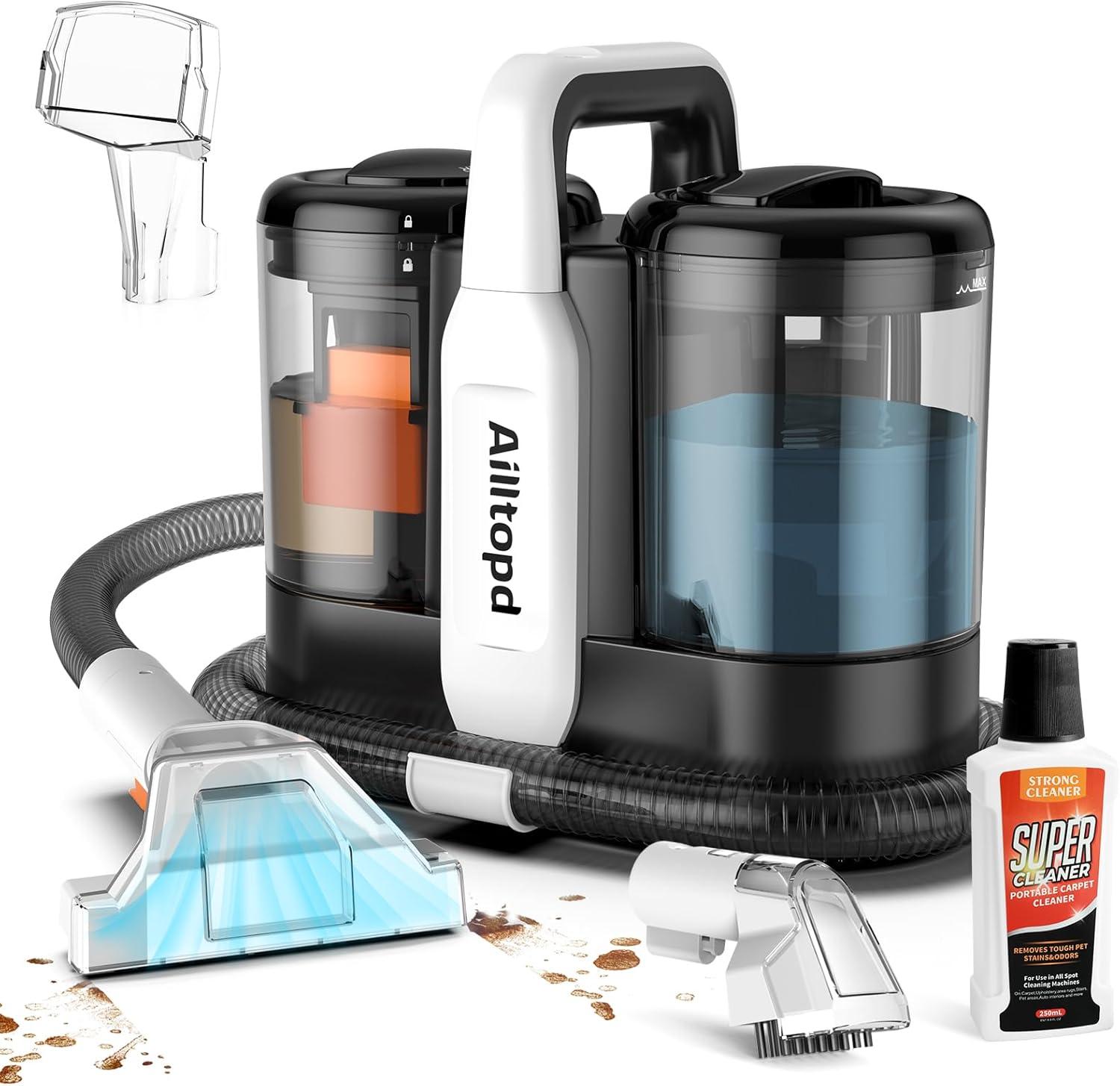 Portable Cleaner Versus Handheld: Powerfultested... Deep Stain Insights!