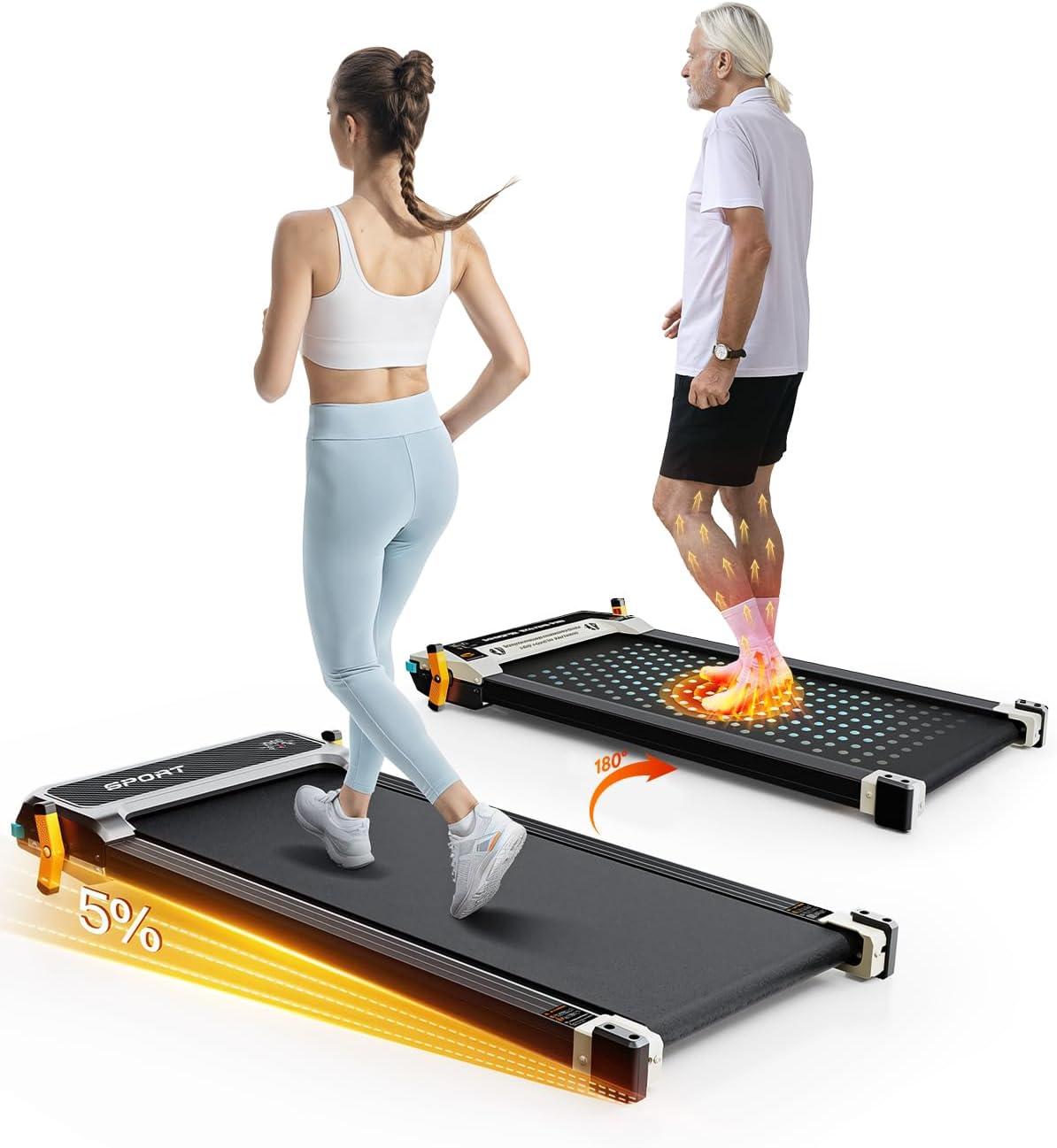 2-in-1 Walking Pad vs Treadmill: Surprising Insights for Home Office Use
