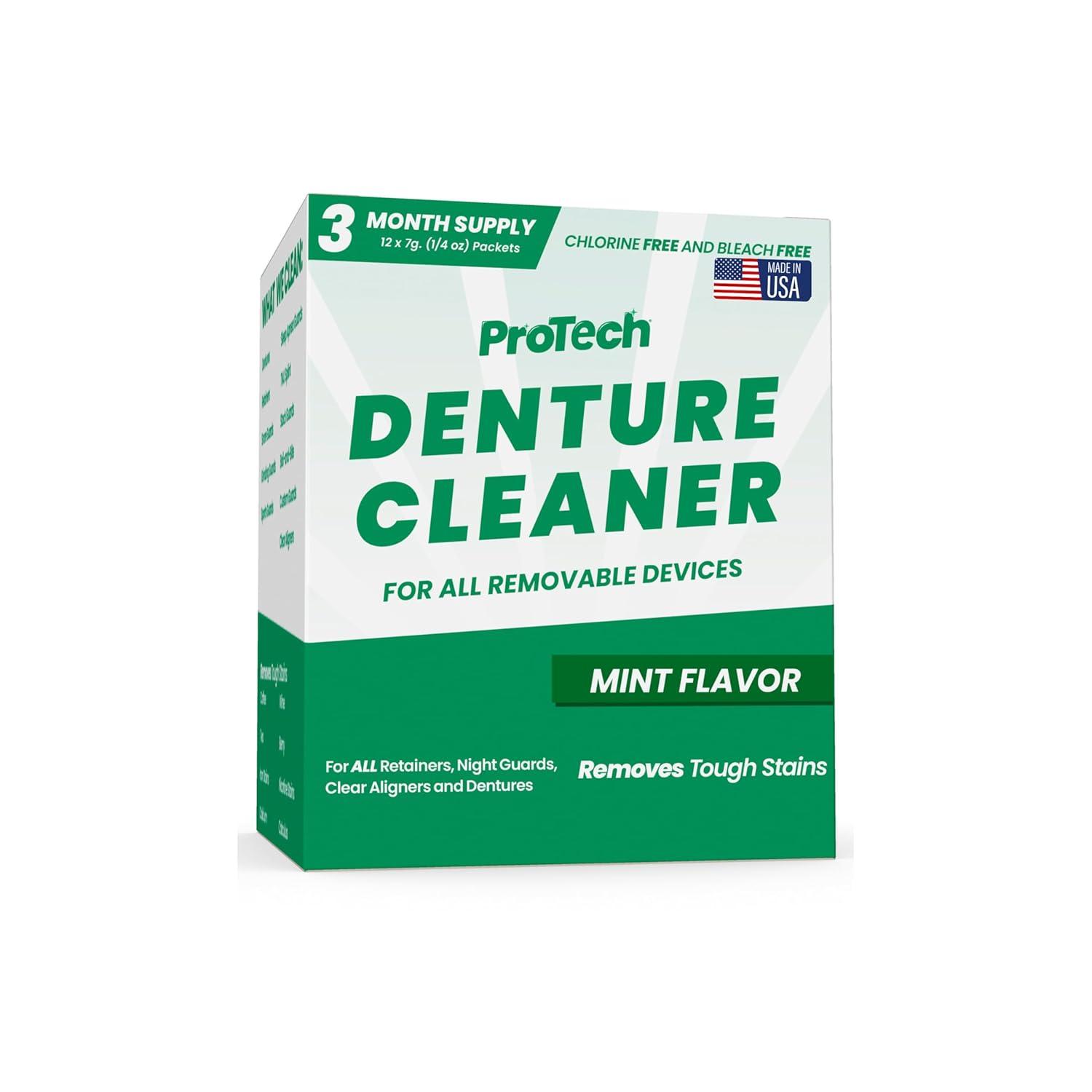 Cleaners Versus Surprising Insight: 12-Month Denture Care... Tested