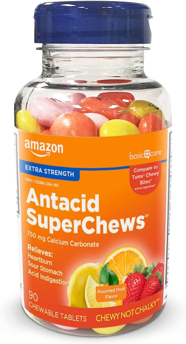Extra Strength Relief Compared: Amazon Basic Care vs. SoundHealth SuperChews...Ah, Chemistry!