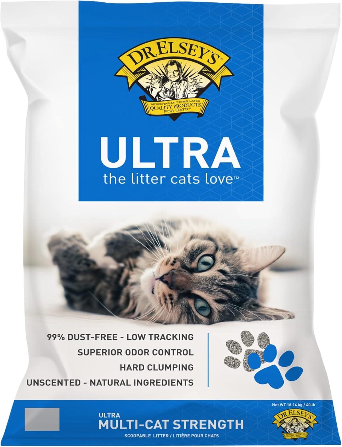 Compared: Dr. Elsey’s Ultra vs. Clumping Litter Insichts... 48lb bag tested!
