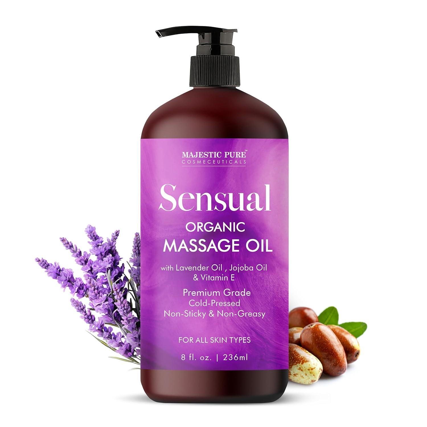 Pure Lavender Oil... Relaxing Tested For Couples...Smooth Gliding Vege
