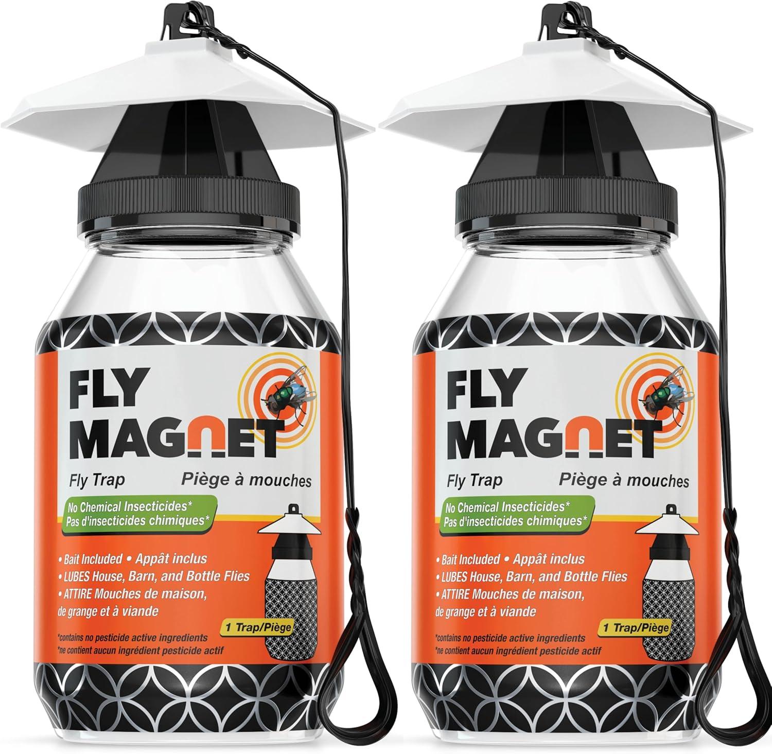 Fly Trap Showdown: Tested Non-Toxic Bait Vs. 2-Pack patio relief