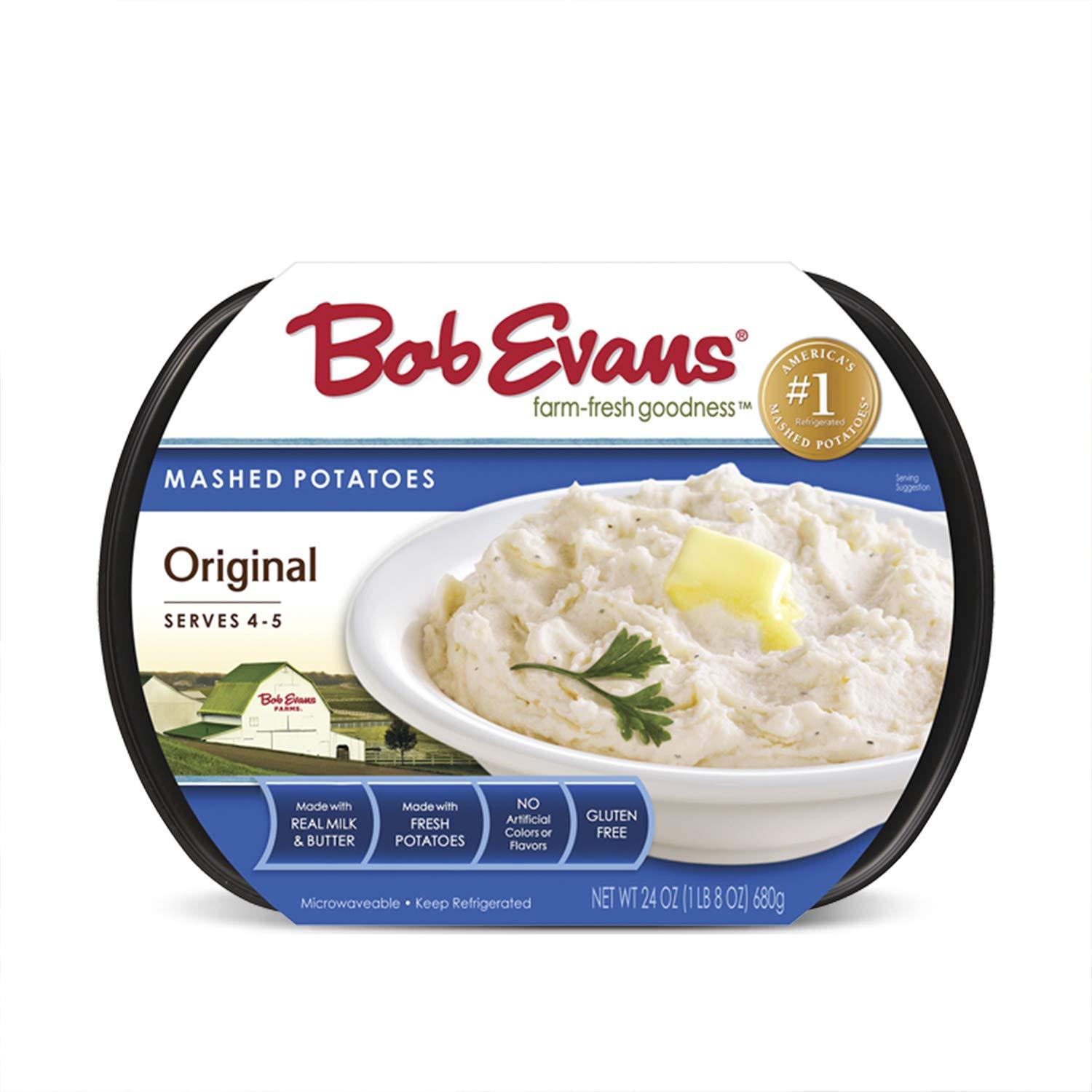 Bob Evans vs Tests Seasonal Insight: Original Mashed Potatoes 24 Oz Benefit Compared