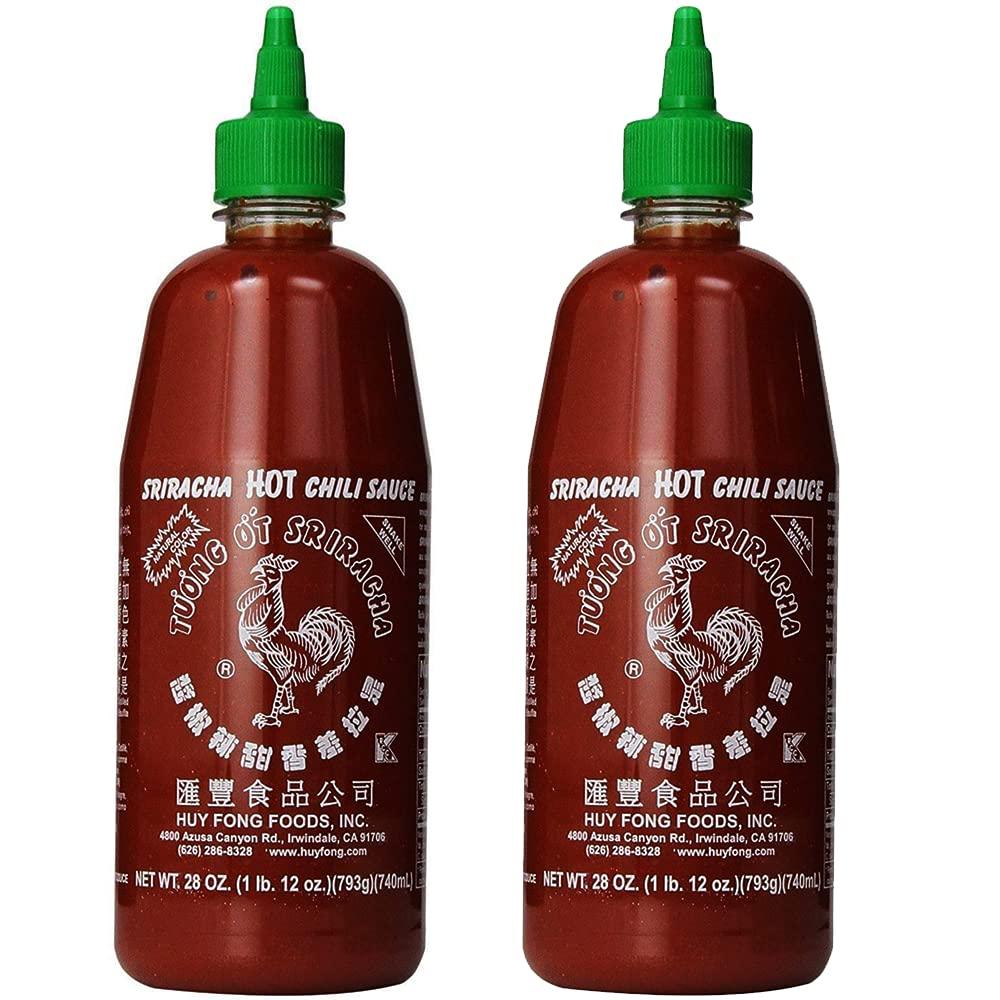 28oz Sriracha Pair Tested: Storage & flaming heat comared