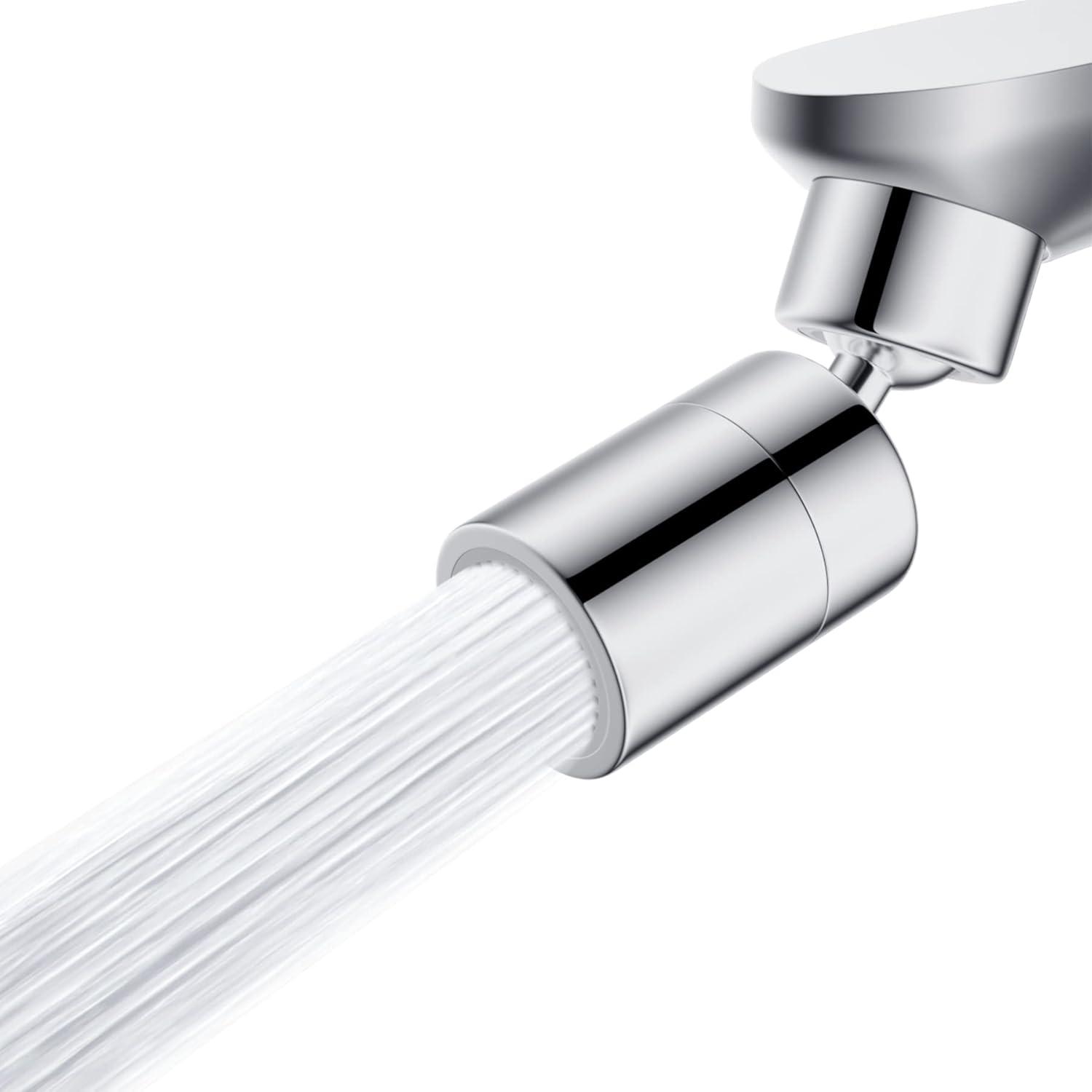 360° Swivel NSF-Certified Faucet Aerator: Water-Saving Chrome, Versus Eco Trends