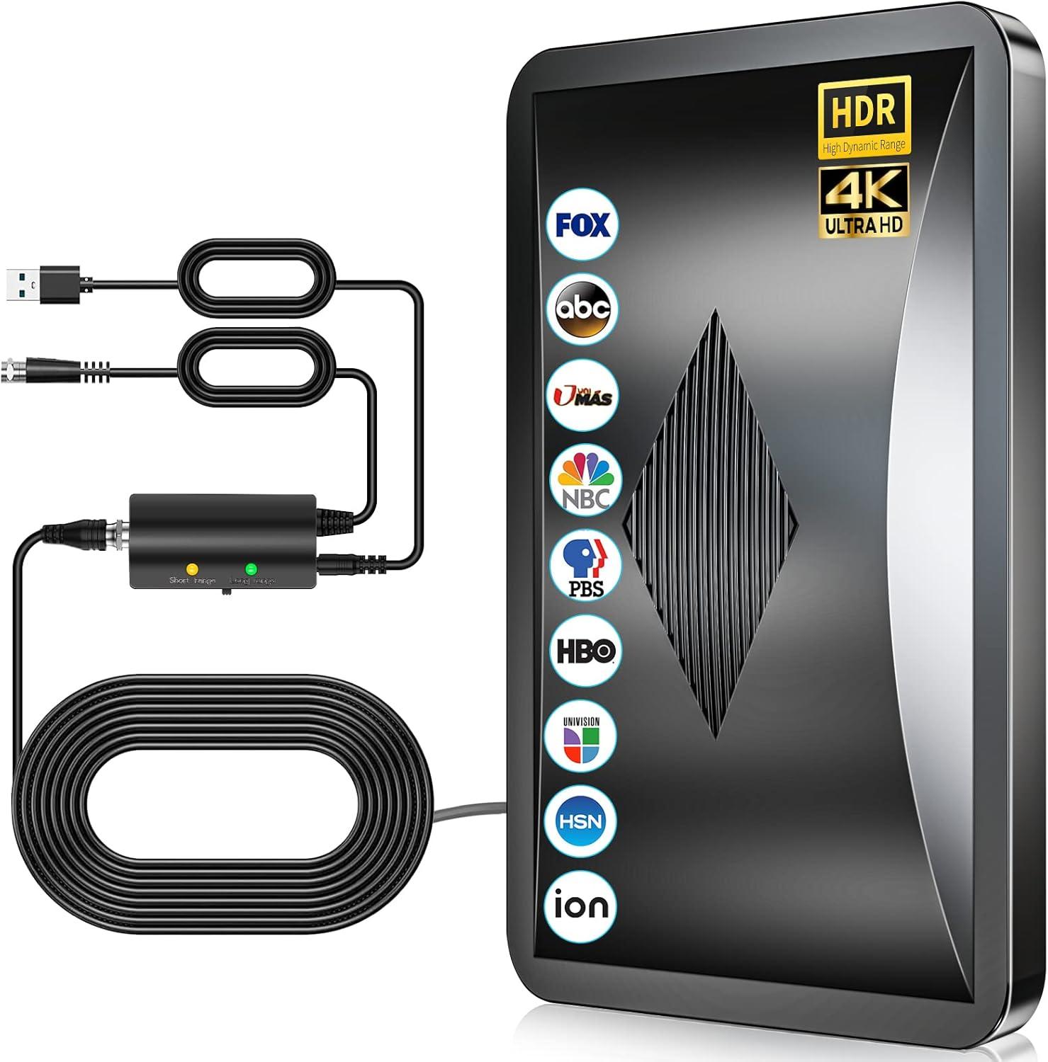 2025 Antenna Showdown: 2200-Mile Range vs. Amplified Signal Boost for Smart TV