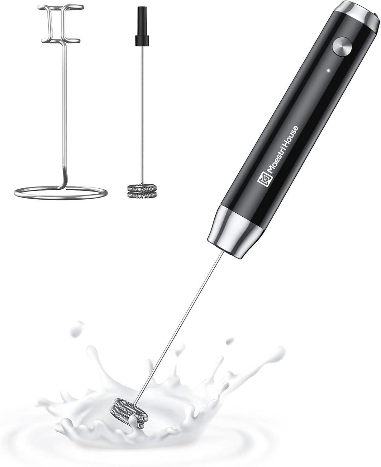 Effortless Froth, No More Hassle: Tested Coffee Whisk for Matcha, Shakes & More