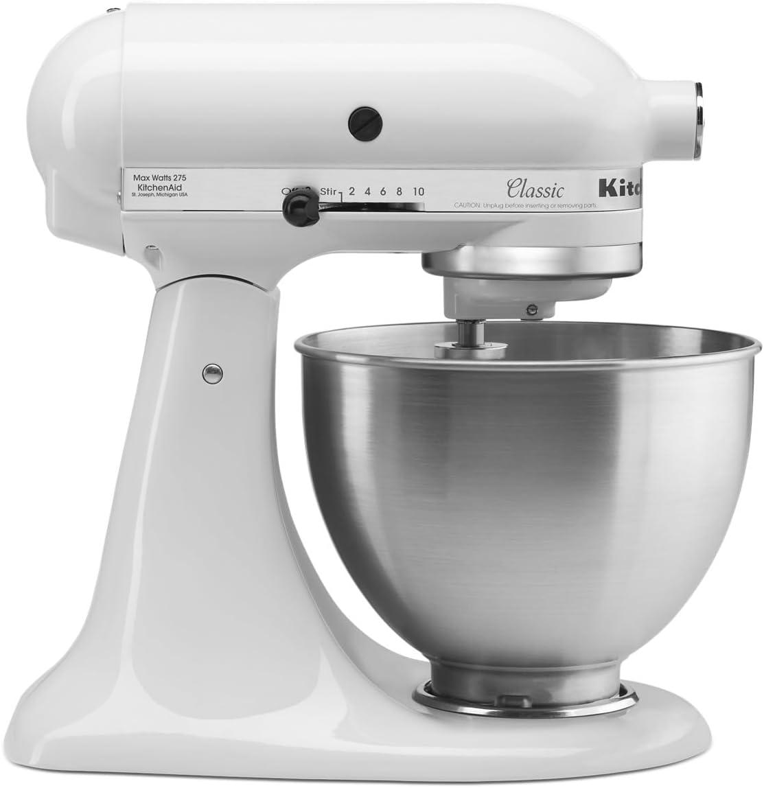 Classic Tilt-Head Meets Quiet Power: KitchenAid Stand Mixer Tested for Home Baking