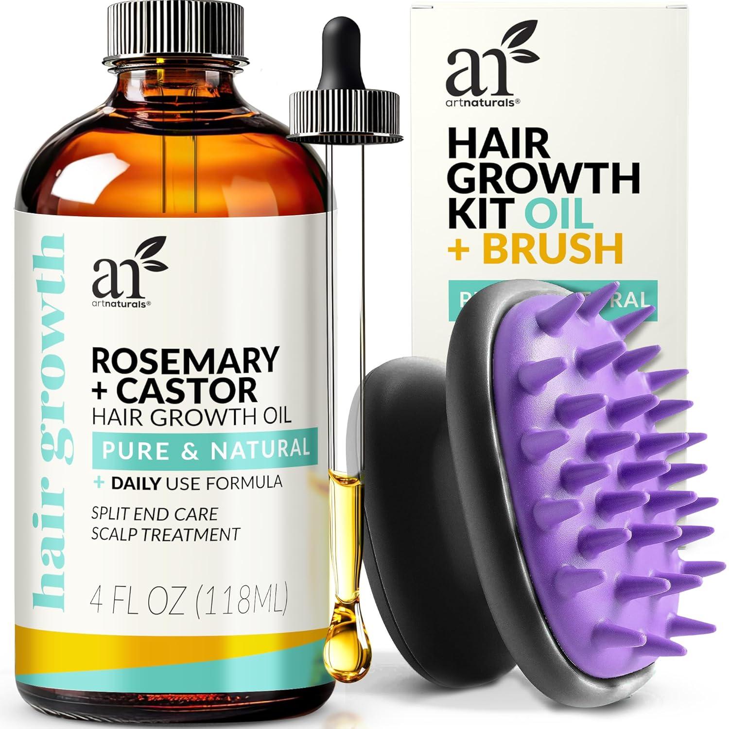 Organic Hair Growth Oil vs. Scalp Massager: Surprising Hydration & Massage Tested for Damaged Hair