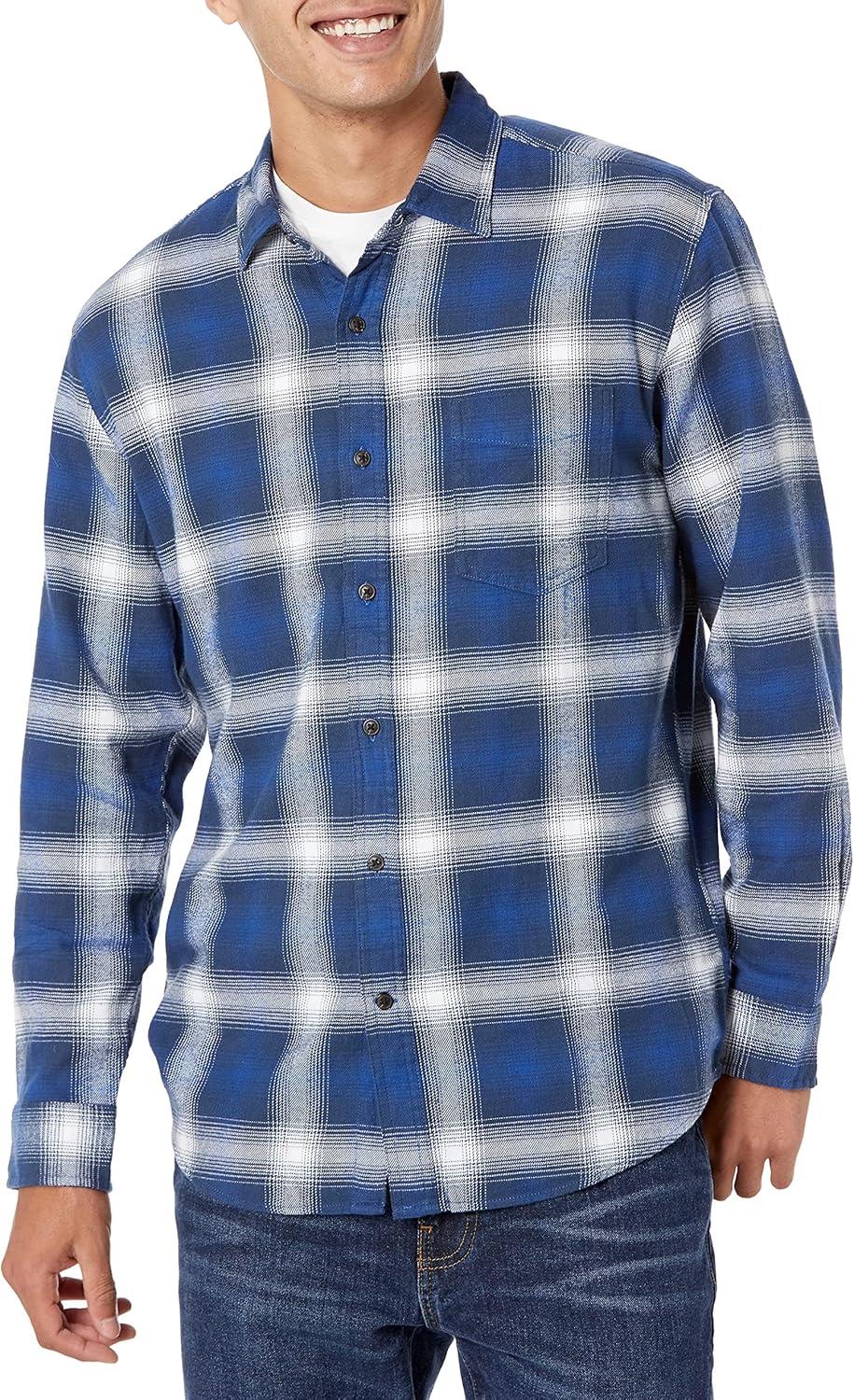Fall Flannel Showdown: Big & Tall, Brushed Cotton, Stretch Flex, 2-Pocket Workwear