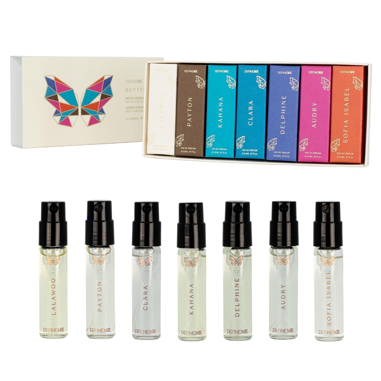 Mini Perfume Gift Set vs. Natural Fragrance Mists: 7 Scents… Eco-Friendly, Travel-Sized for Women