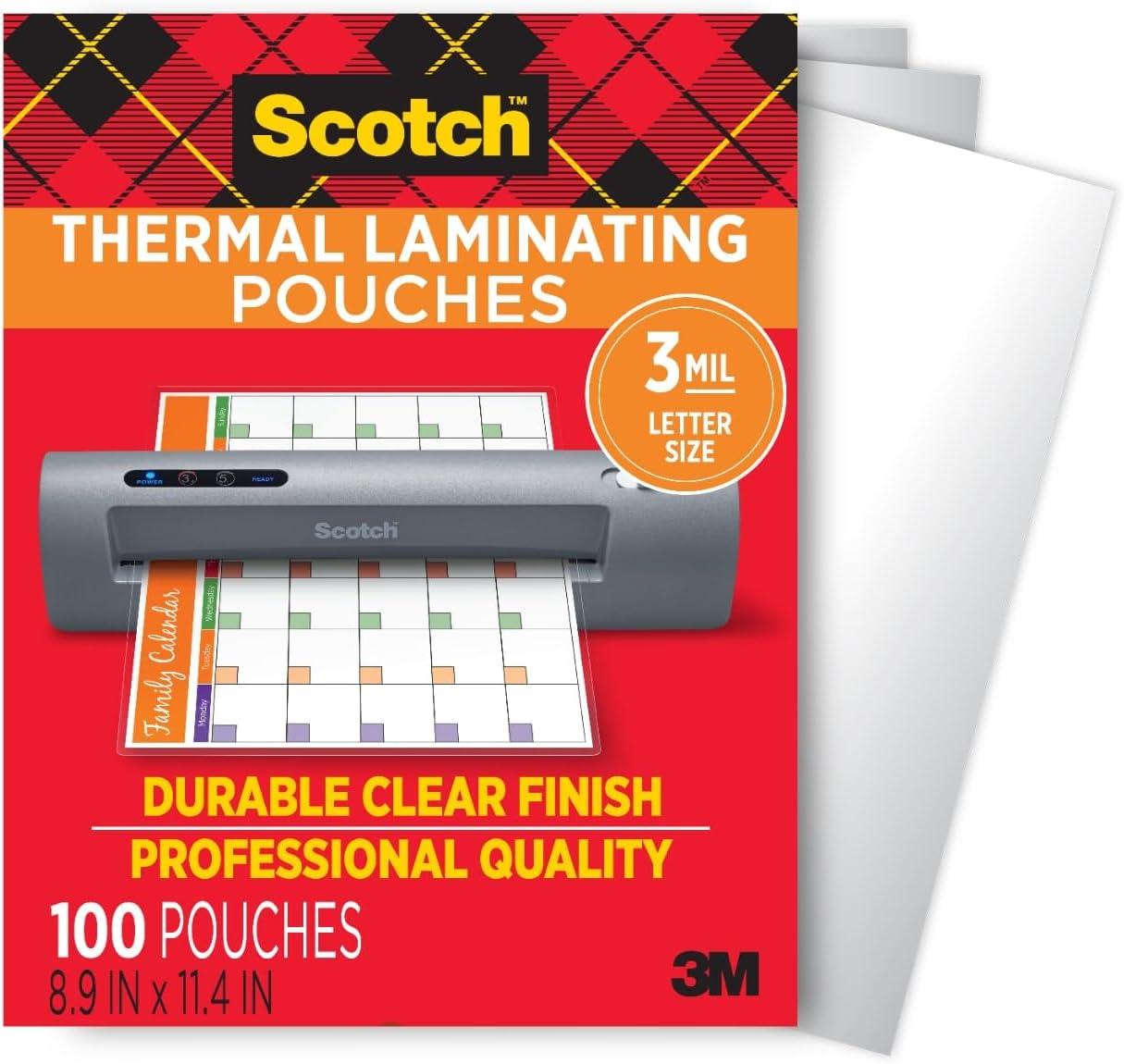 Scotch vs. Avery: Tested Thermal Laminating Pouches for Office Use... Surprising Insight