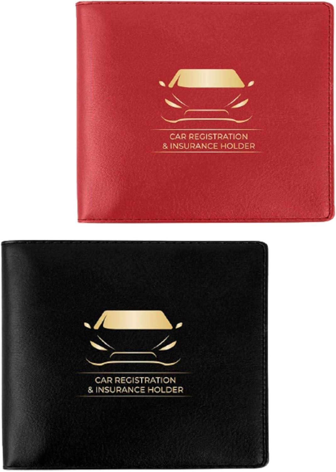 Versus: Secure Velcro Closure vs. 2 Clear Pockets for Car Documents - Surprise Insight on 2-Pack Organization
