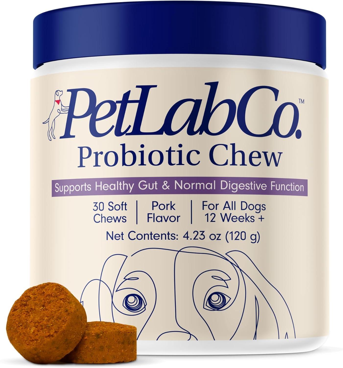 Pork Flavor Tested: PetLab Co. Probiotics for Dogs-30 Soft Chews, Allergy-Fighting, & Packaging Vary for Gut Health