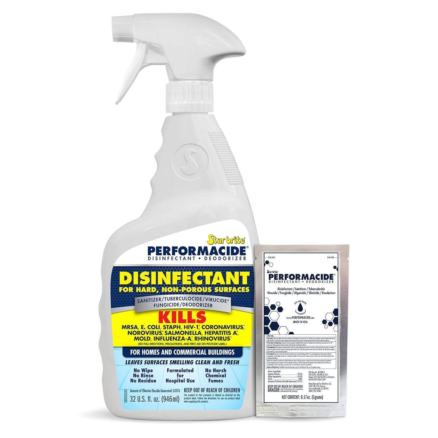 Surprising 30-Second Power vs No Residue: Performacide's No-Wipe Formula