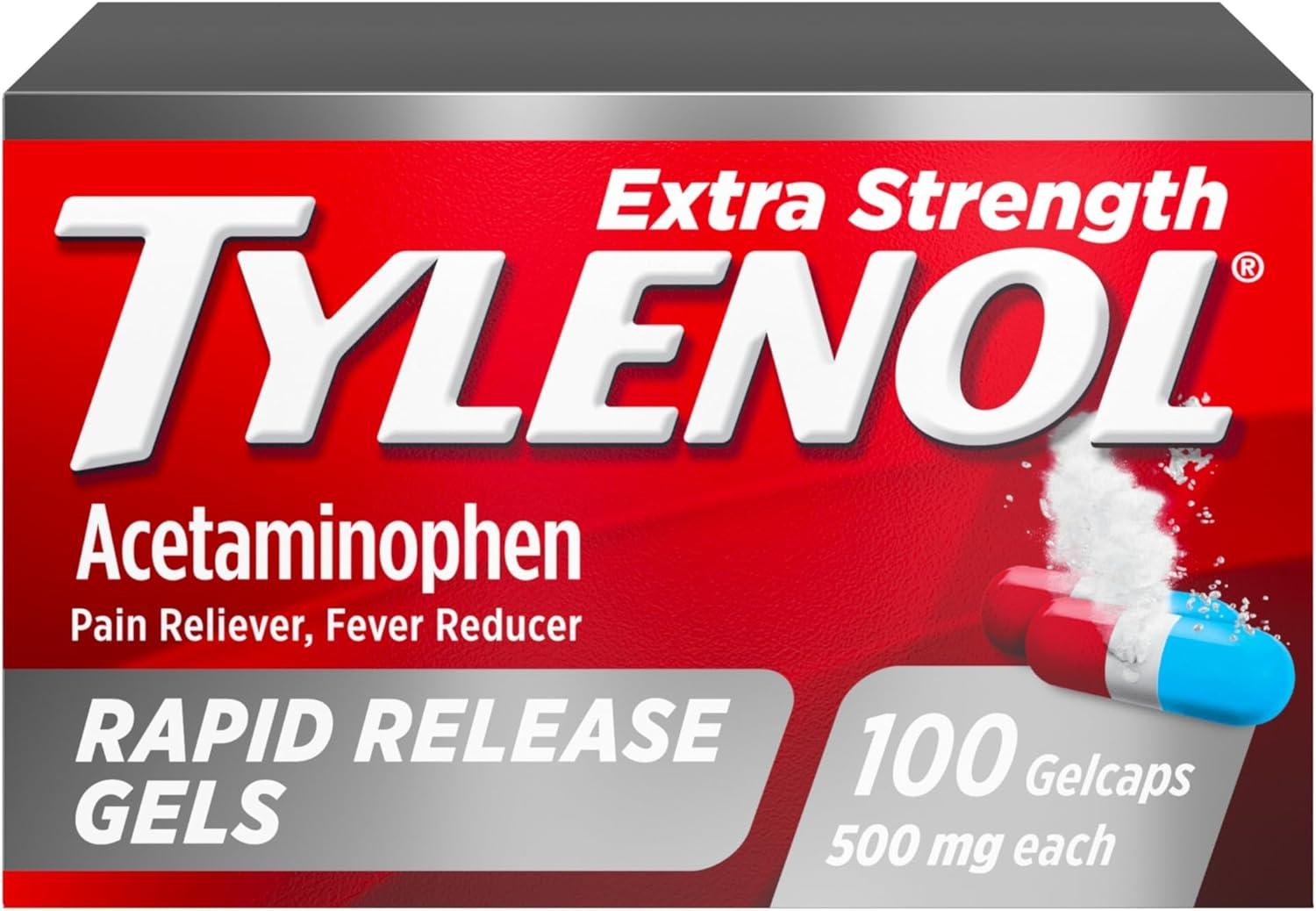 Tylenol Gel with Laser Holes... Tested vs. Tablets: Surprising 500mg Speed for Pain (Seasonal)