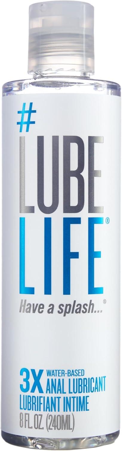 LubeLife 3X Anal Lubricant Tested: Thicker, Non-Sticky... 8 Fl Oz for Couples?