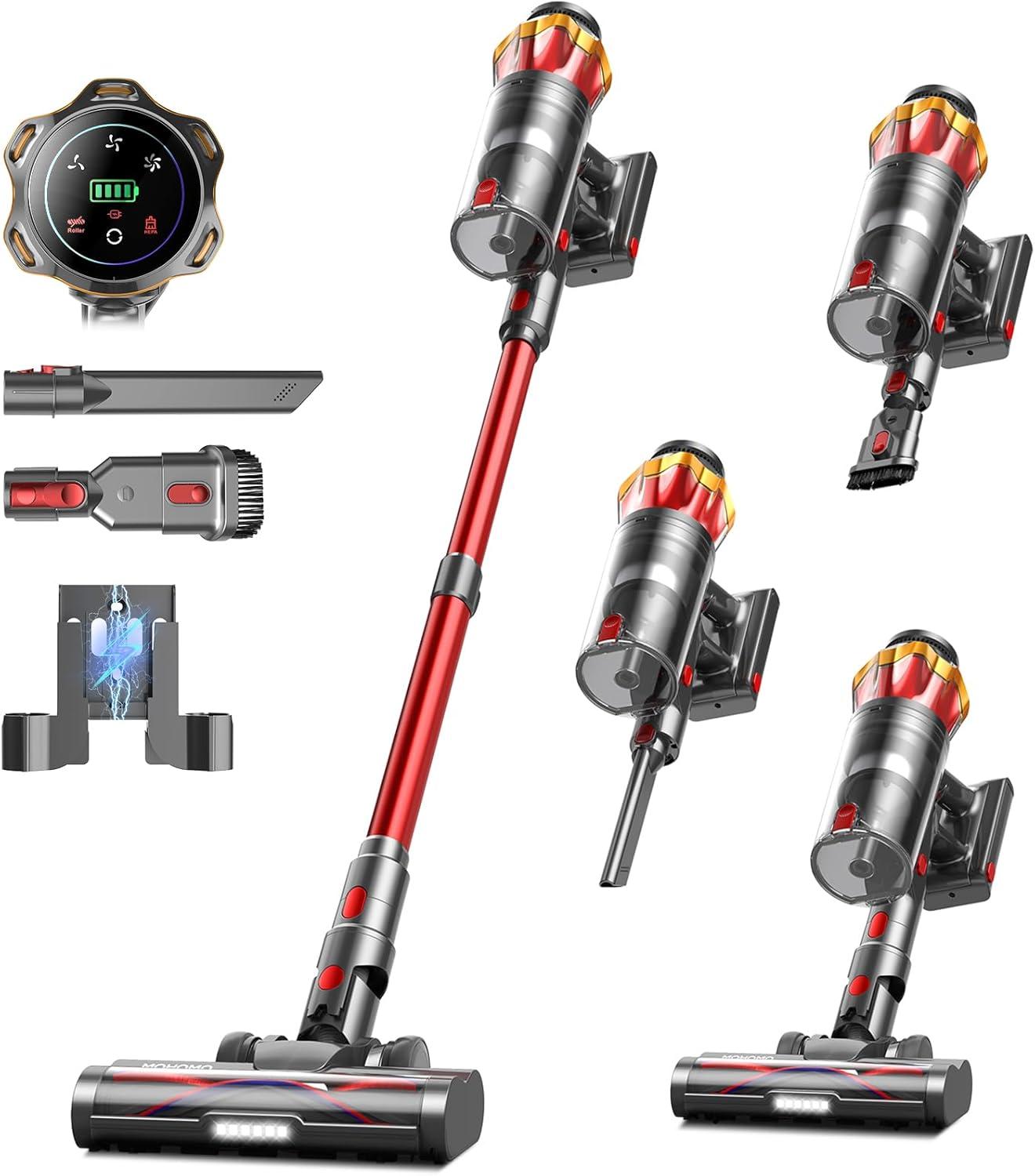 Cordless Vacuum Tested: 65-Min Battery & HEPA Filtration for Effortless Cleaning