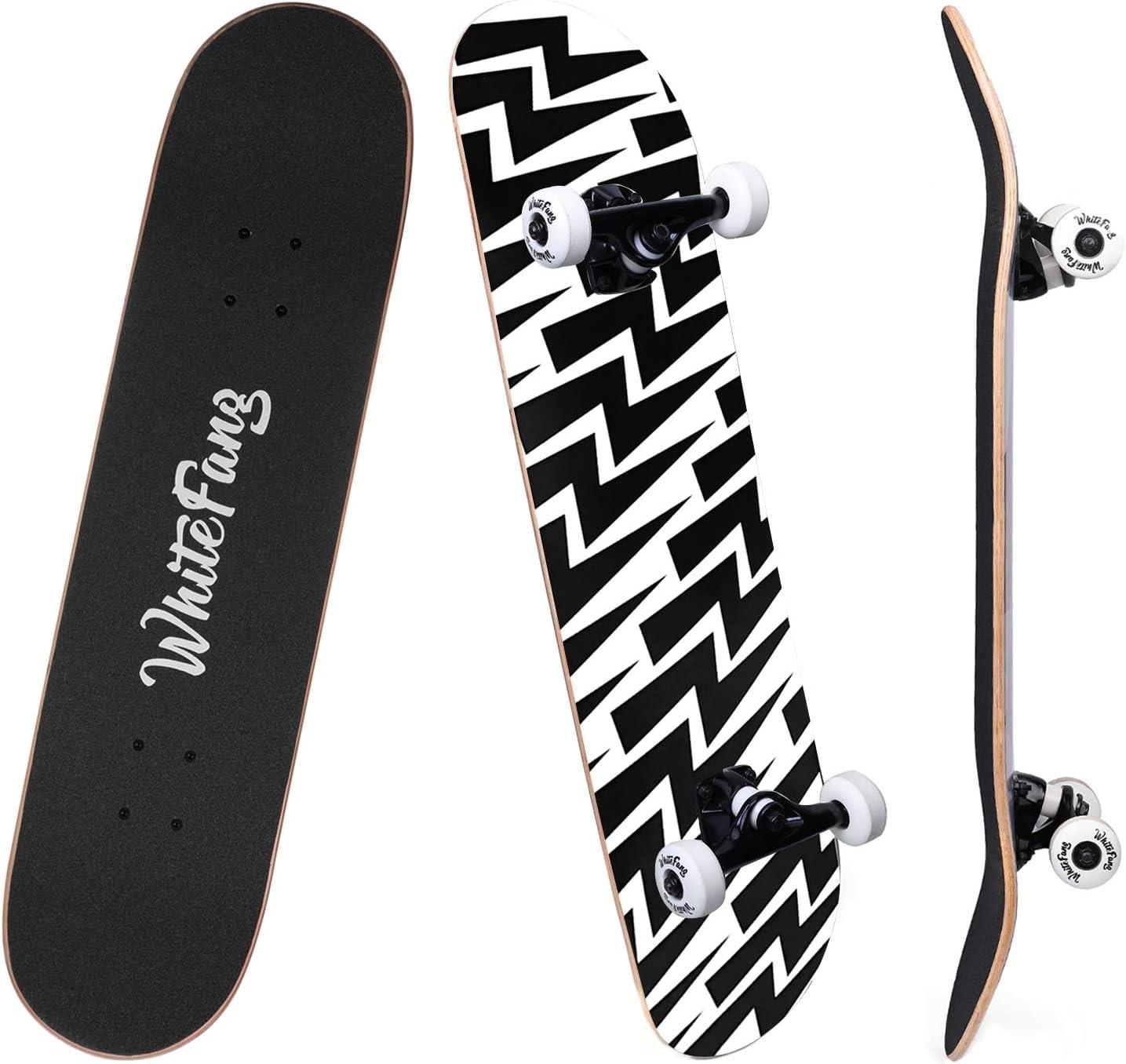 Skateboards for Beginners Tested: 31x7.88, 7-Layer Maple, and Trick Designs Compared