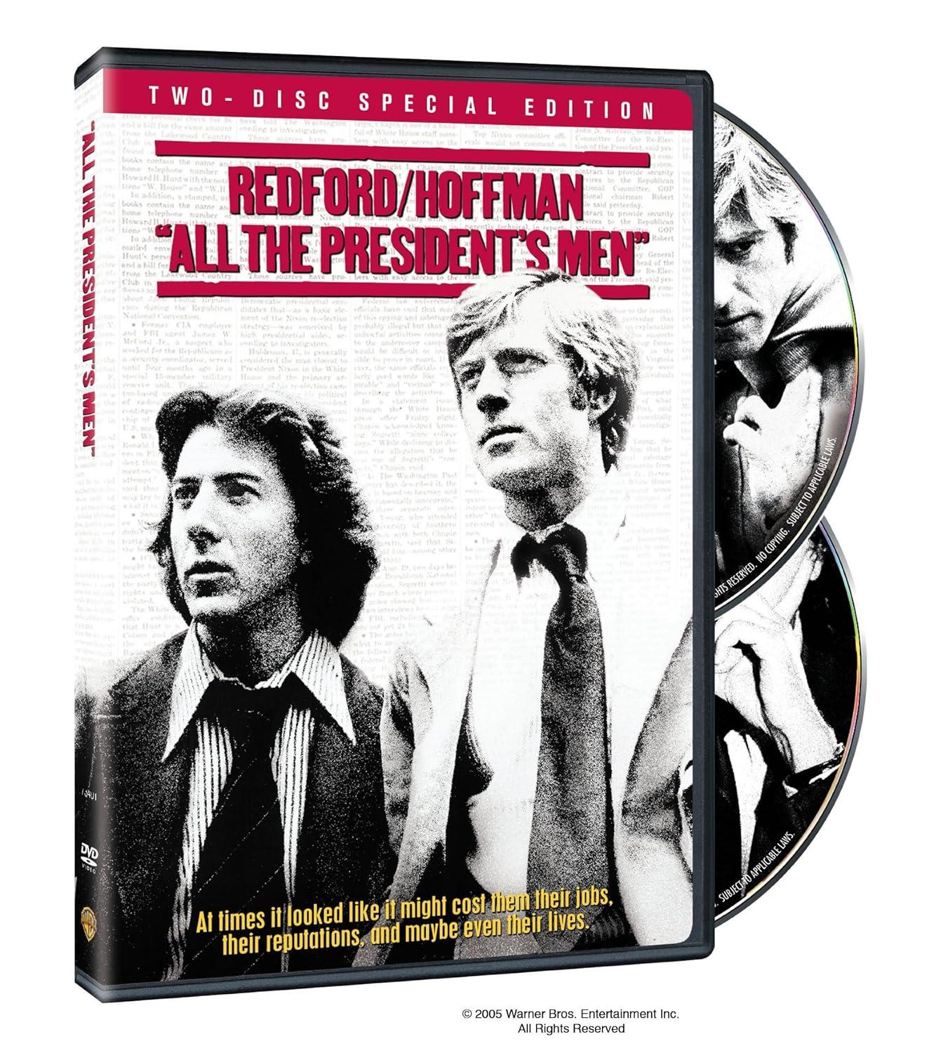 DVD Showdown: All the President's Men Two-Disc vs Standard-Surprising Insight on Bonus & Value
