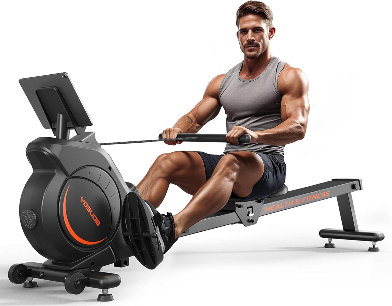 Rower Machine Showdown: 350-LB Capacity, Bluetooth & App Support Tested for Home Use