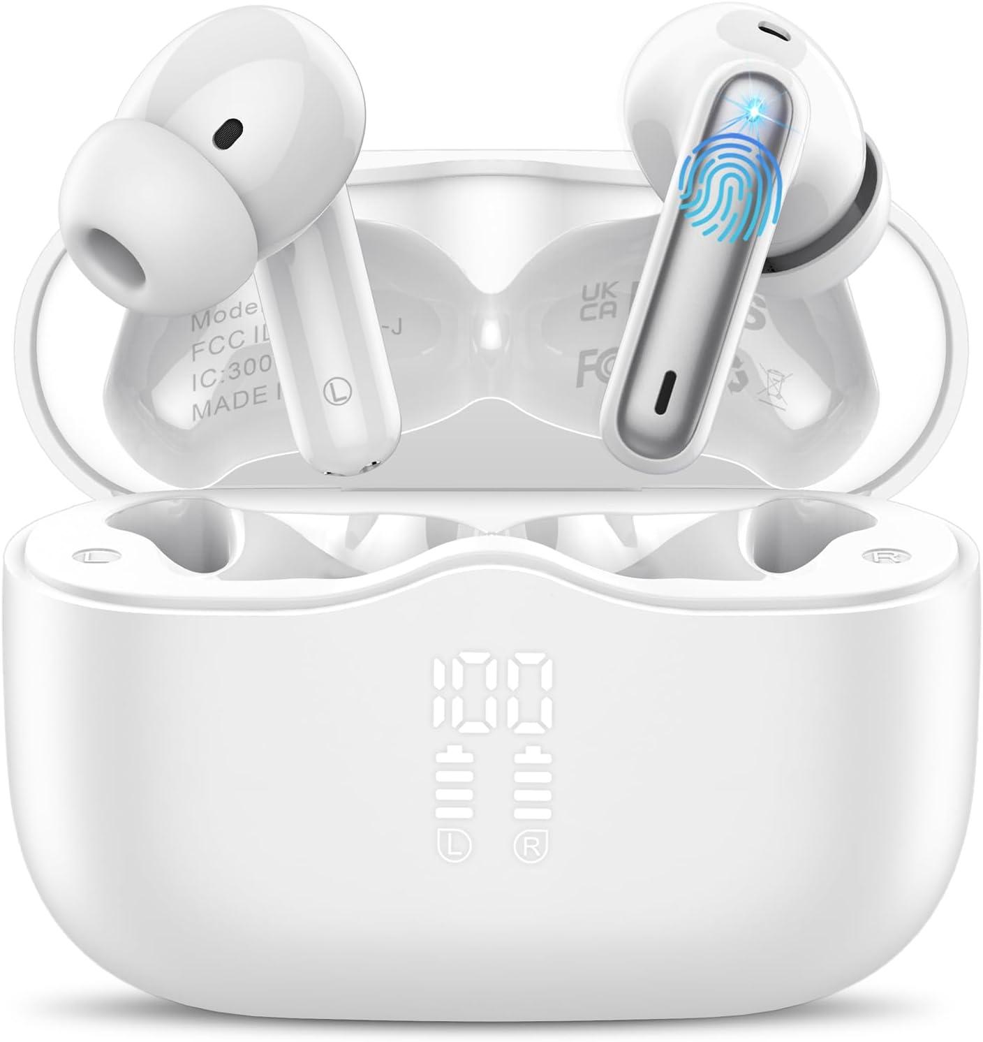 Wireless Earbuds Showdown: 40H, IP7, 4Mic, LED for Clear Bass & Calls?