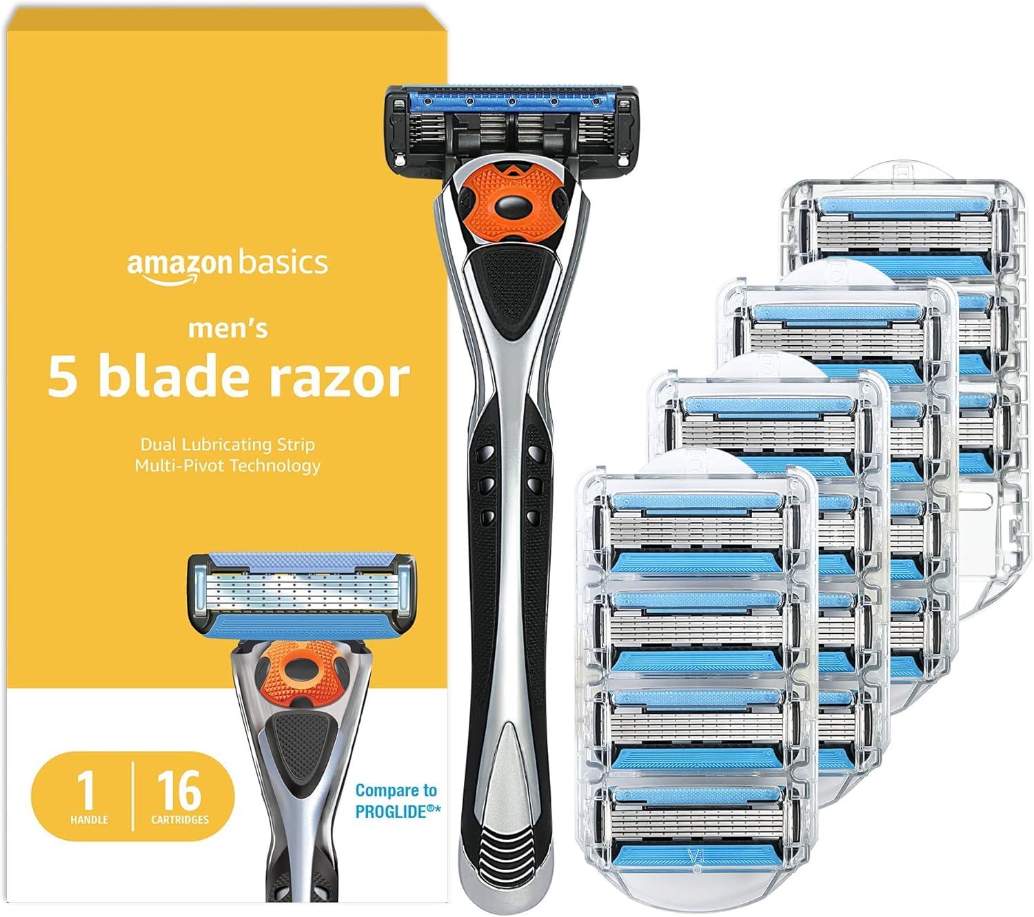 Amazon Basics Men's Razor Tested: Dual Lubrication vs. 16 Cartridges... Surprising?