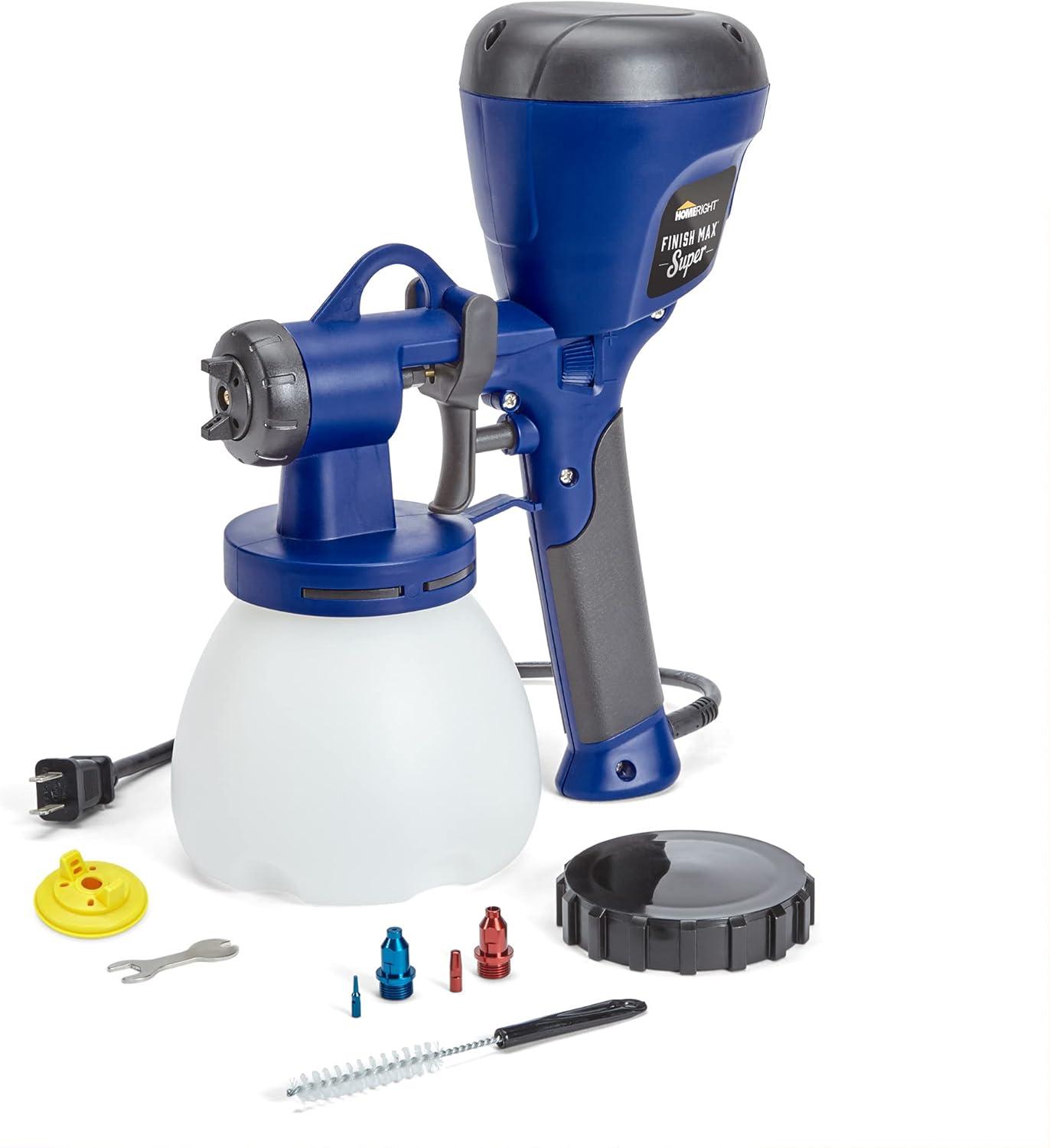 Surprising Efficiency: 1000W Paint Sprayer Tested for Versatile DIY Tasks (4 Nozzles, 2-Year Warranty)
