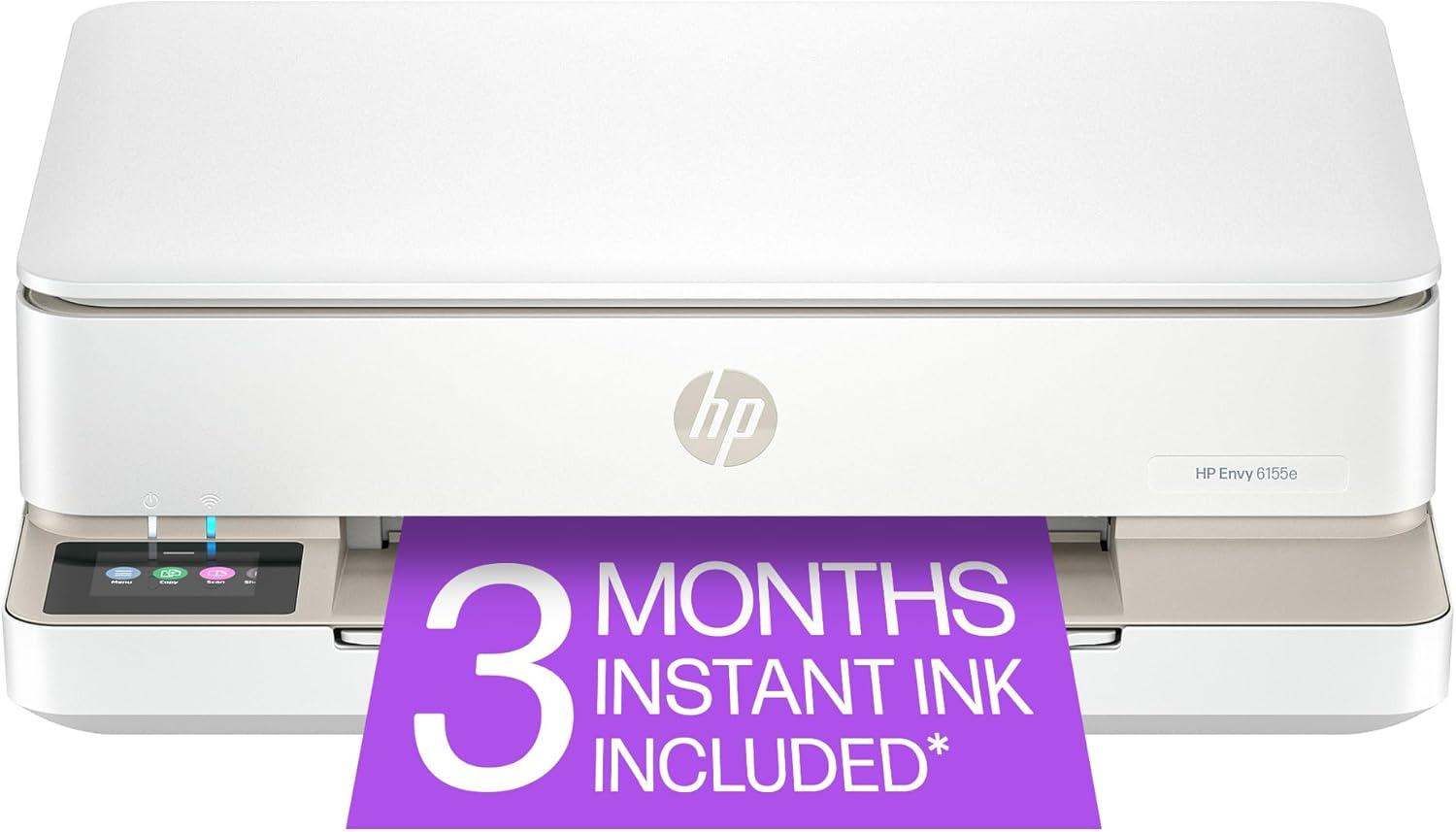 HP Envy 6155e Wireless Printer Showdown: 3-Month Ink Trial & Duplex Printing Tested for Home Use
